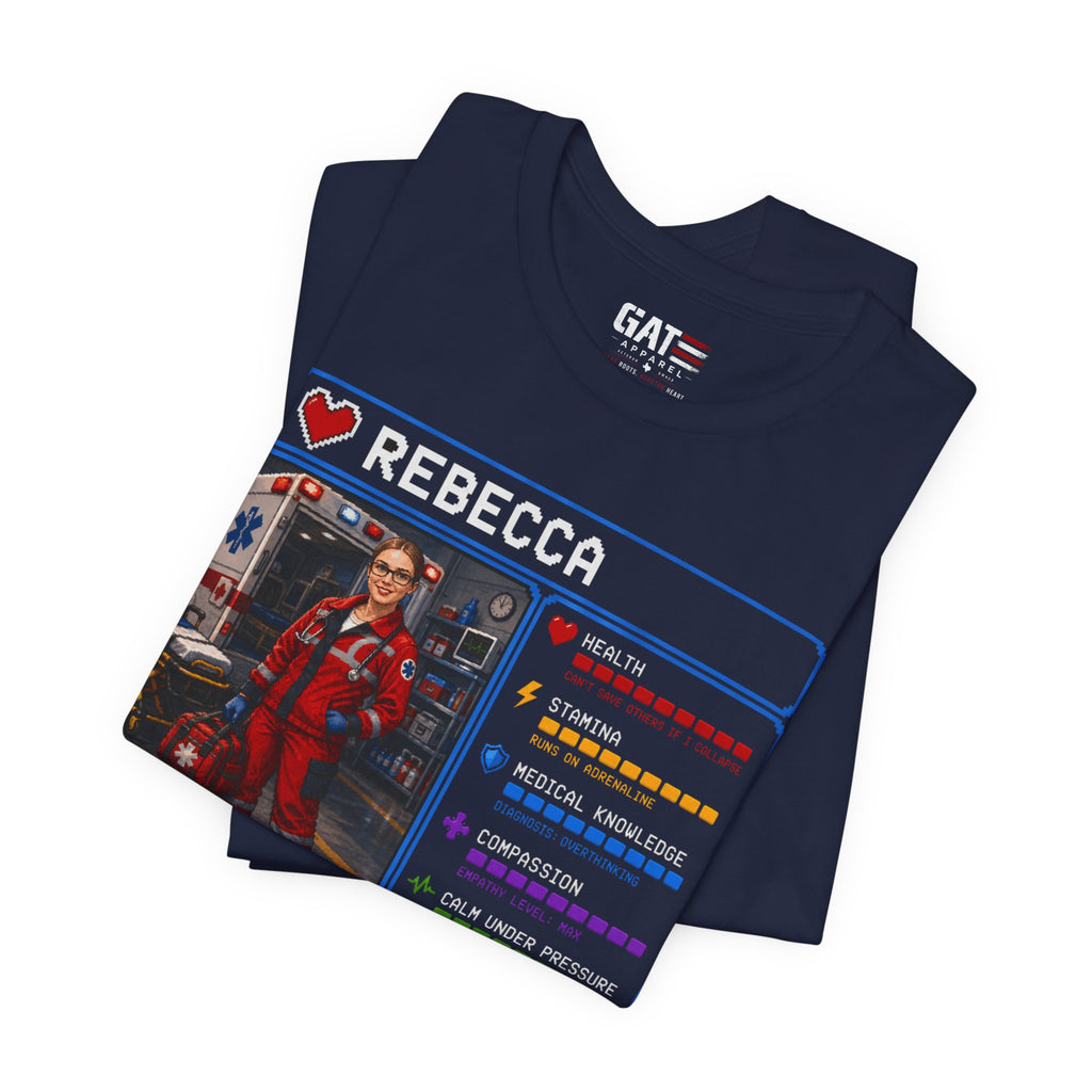 Custom Paramedic RPG Character Shirt | Personalized EMT Gift