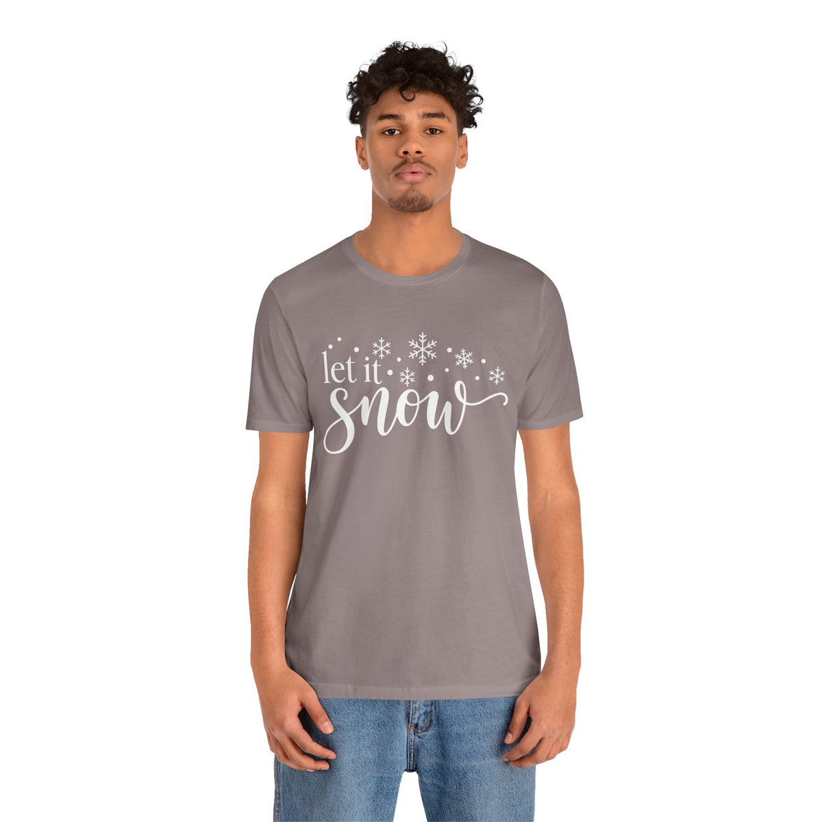 Let It Snow Winter Shirt - product mockup view 21