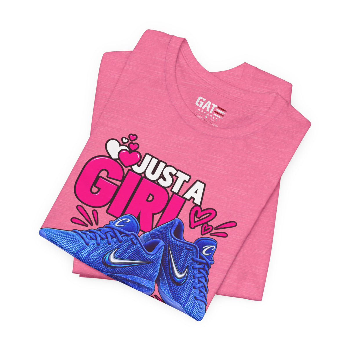 Caitlin Clark Caitlin 1s Just a Girl Sneaker Shirt | Style 1