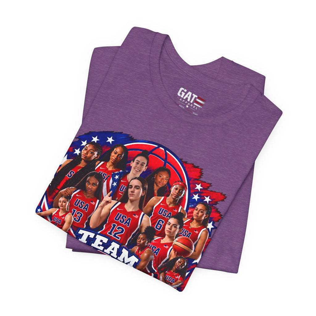 Team USA Women's Basketball Shirt | FIBA Tee 2026 Design 1