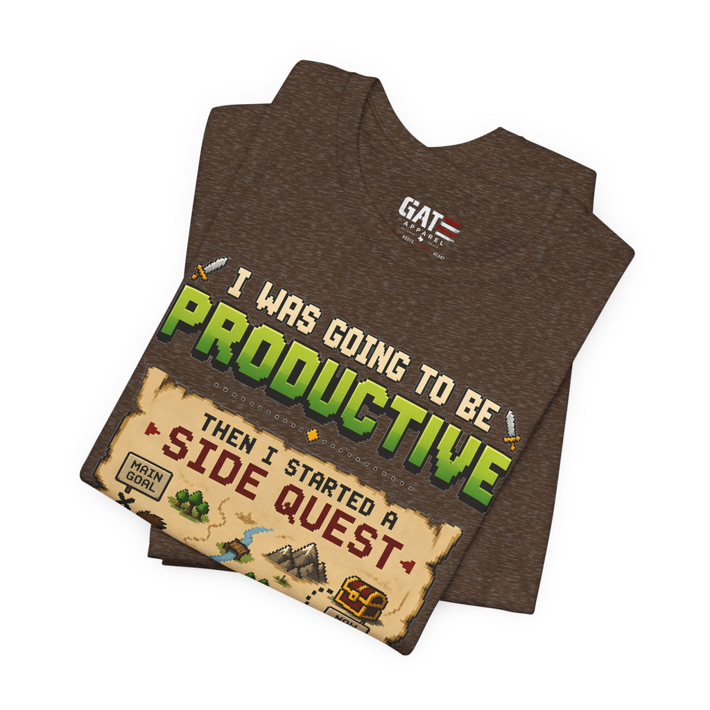 Side Quest Shirt | Retro Gaming Tee