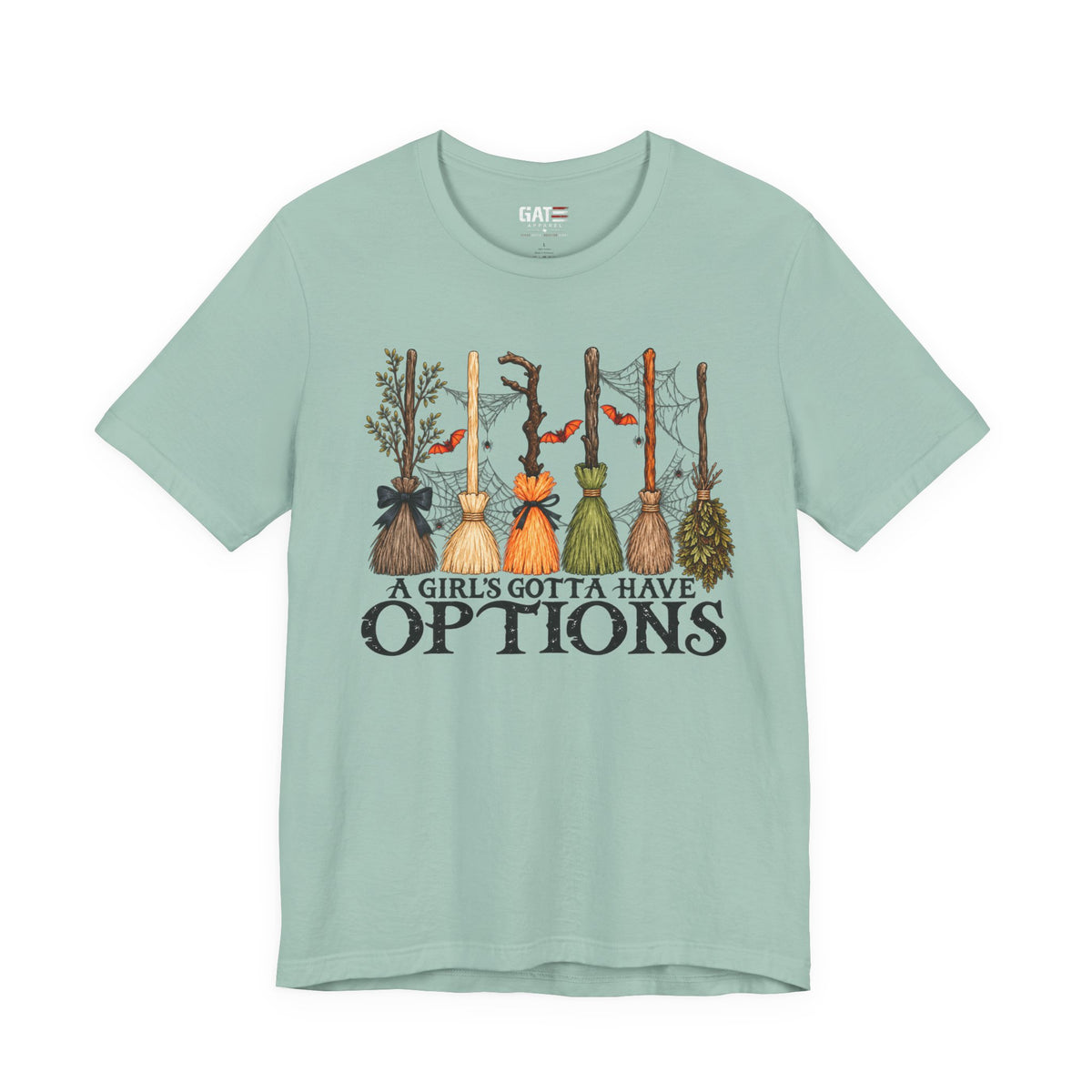 A Girl's Gotta Have Options Witch Brooms T-Shirt - product image 12