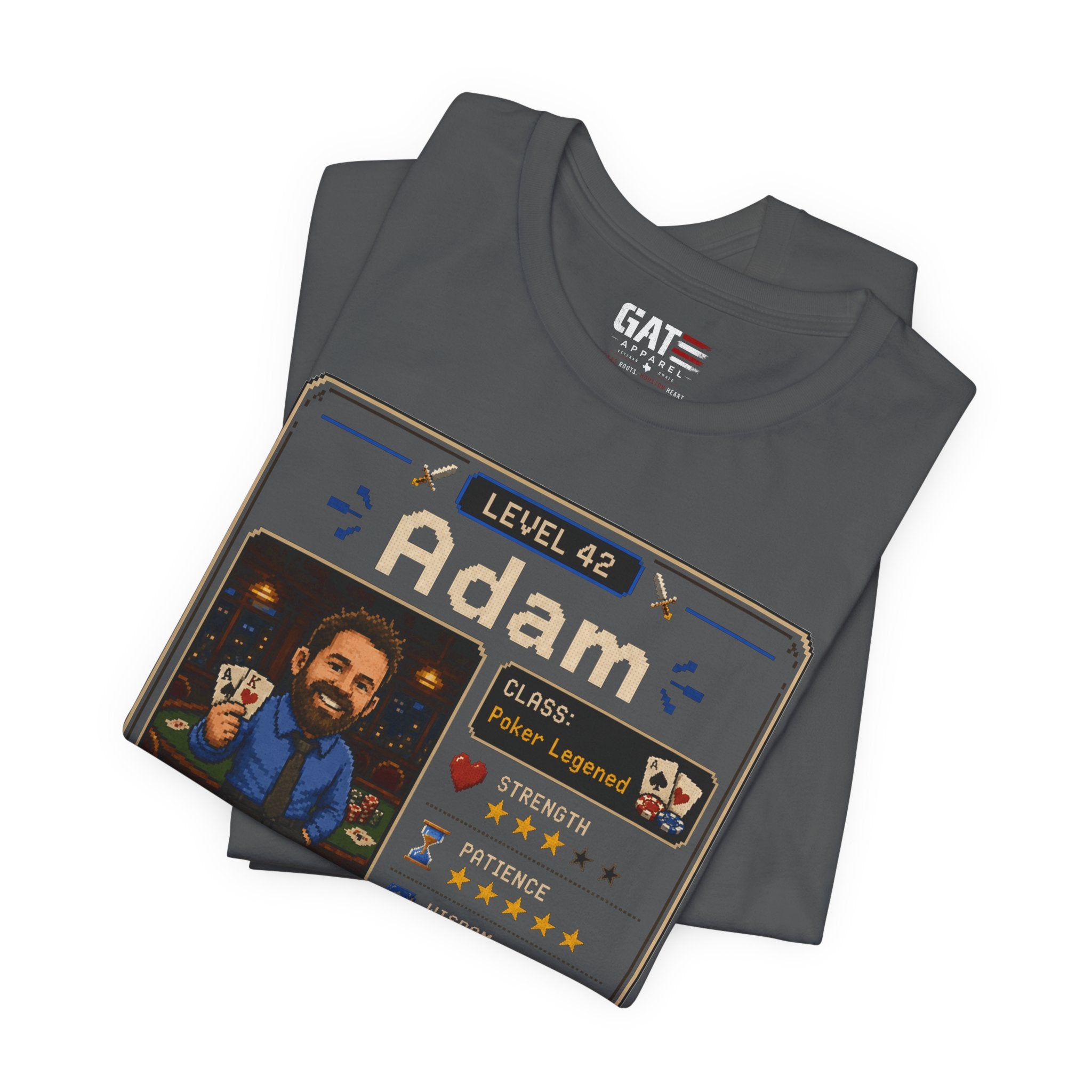 Custom RPG Character Shirt| Personalized Gamer Tee