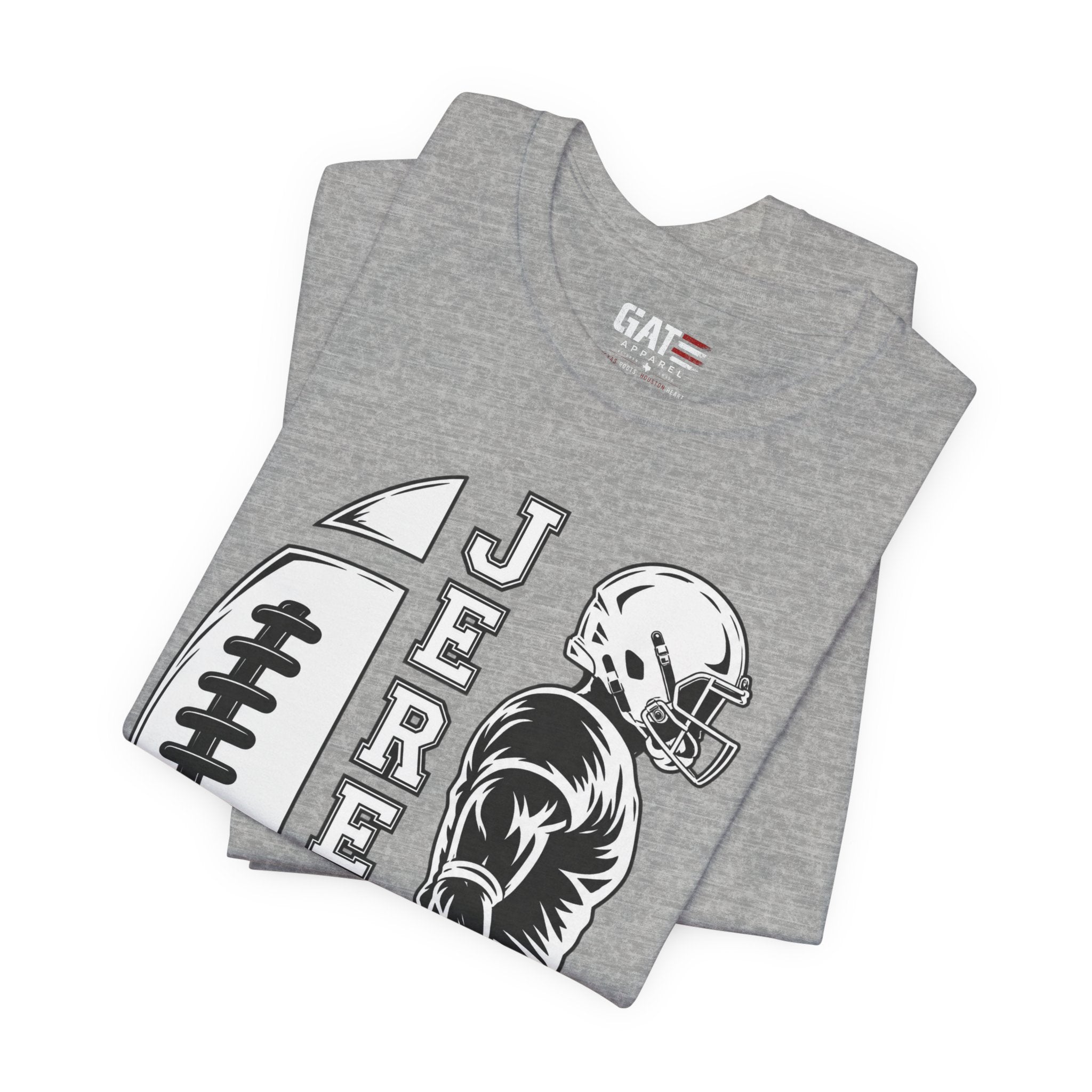 Football Mom Personalized Shirt Custom Player Name Number Game Day Tee