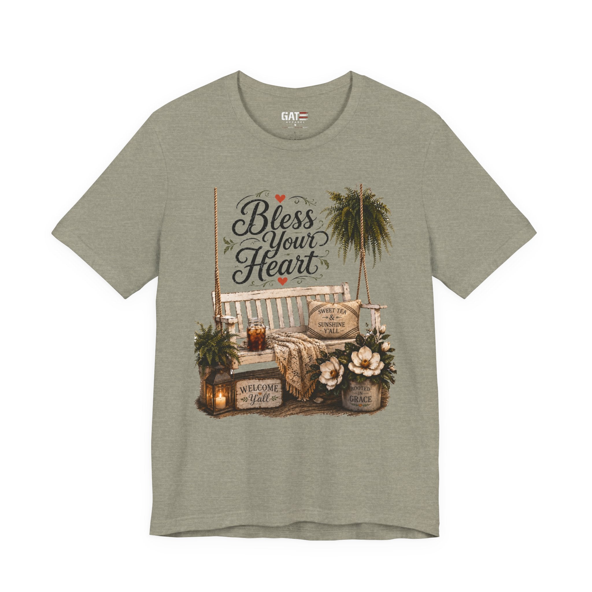 Funny Southern Shirt, Bless Your Heart Tee, Southern Humor Graphic Tee, Magnolia Floral Shirt, Country Girl Gift, Farmhouse Style Tee
