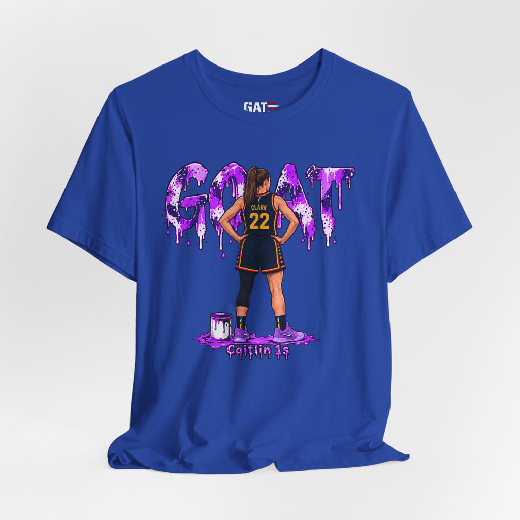 Caitlin Clark Caitlin 1s GOAT Purple Fade Sneaker Shirt