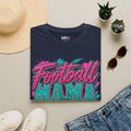 Football Mom Personalized Shirt Custom Player Name Number Game Day Tee