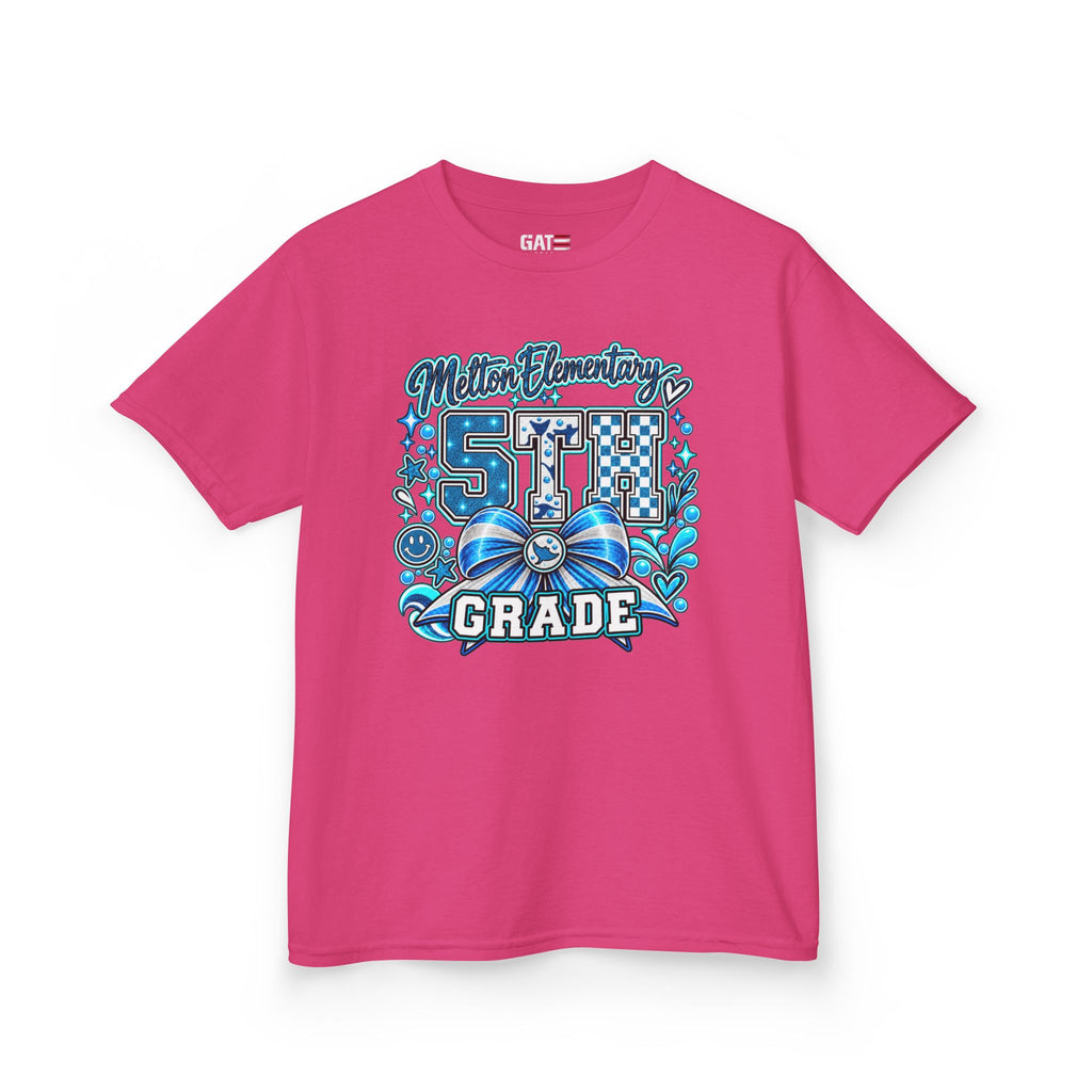 Melton 5th Grade Kids T‑Shirt — Ribbon Design