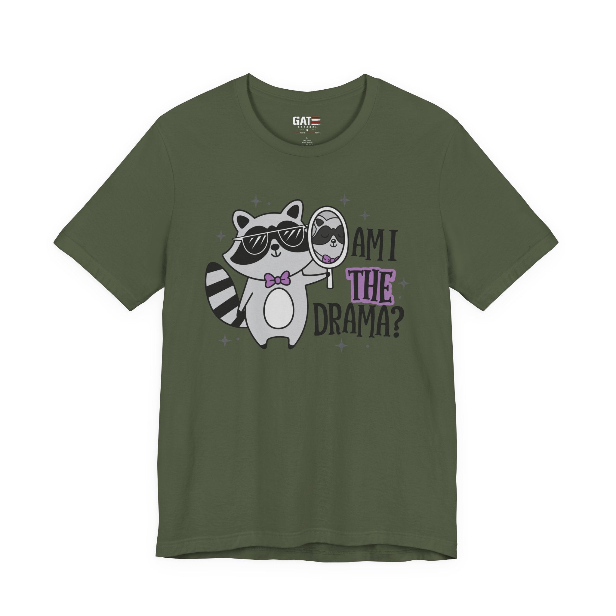 Am I the Drama? Raccoon Graphic Tee