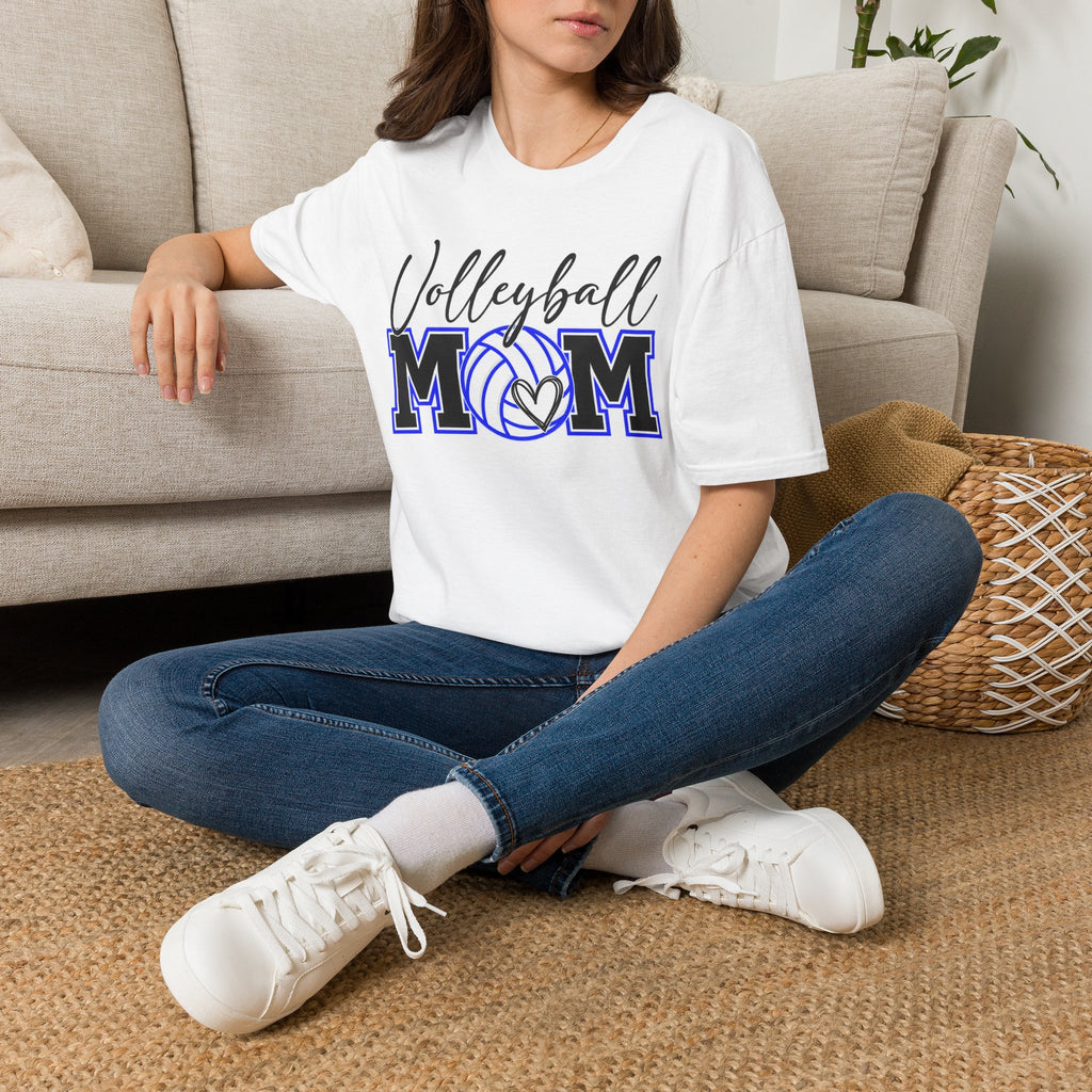 Volleyball Mom T‑Shirt – Custom Name