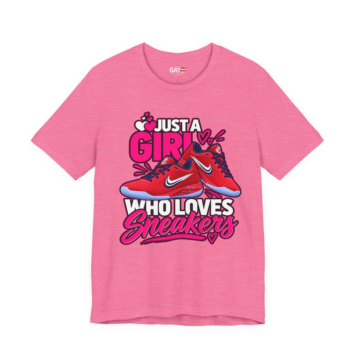 Caitlin Clark Caitlin 1s Just a Girl Sneaker Shirt | Style 2