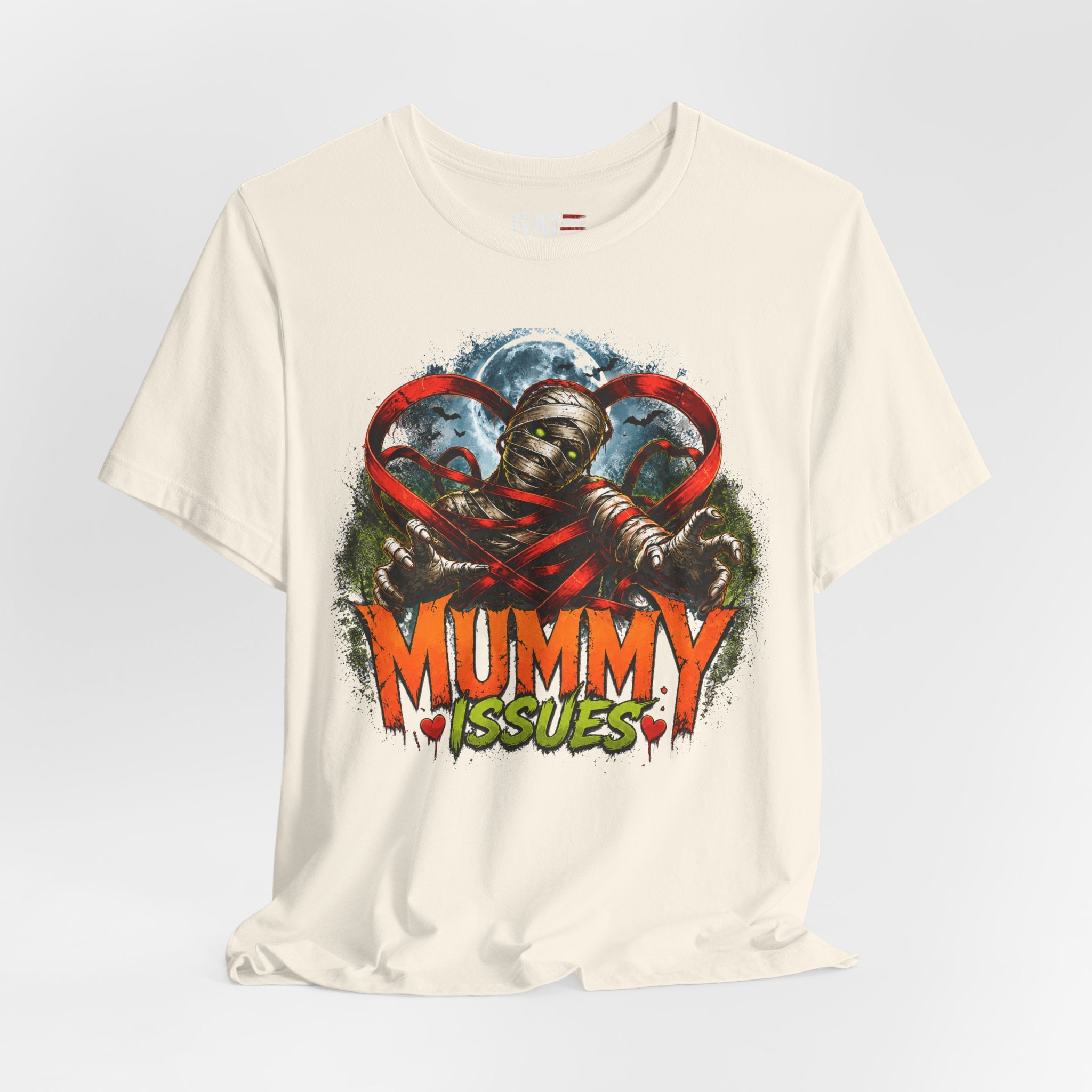 Mummy Issues T-Shirt - Funny Retro Halloween Mummy Graphic Tee