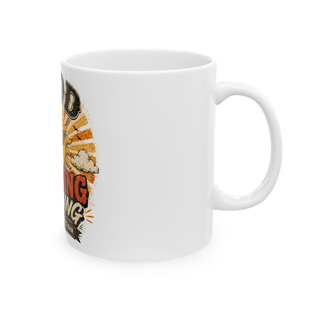 Good Fu*king Morning Coffee Mug, Funny Morning Mug, Sarcastic Sunrise Cup, Gift for Coworker, Office Humor Mug