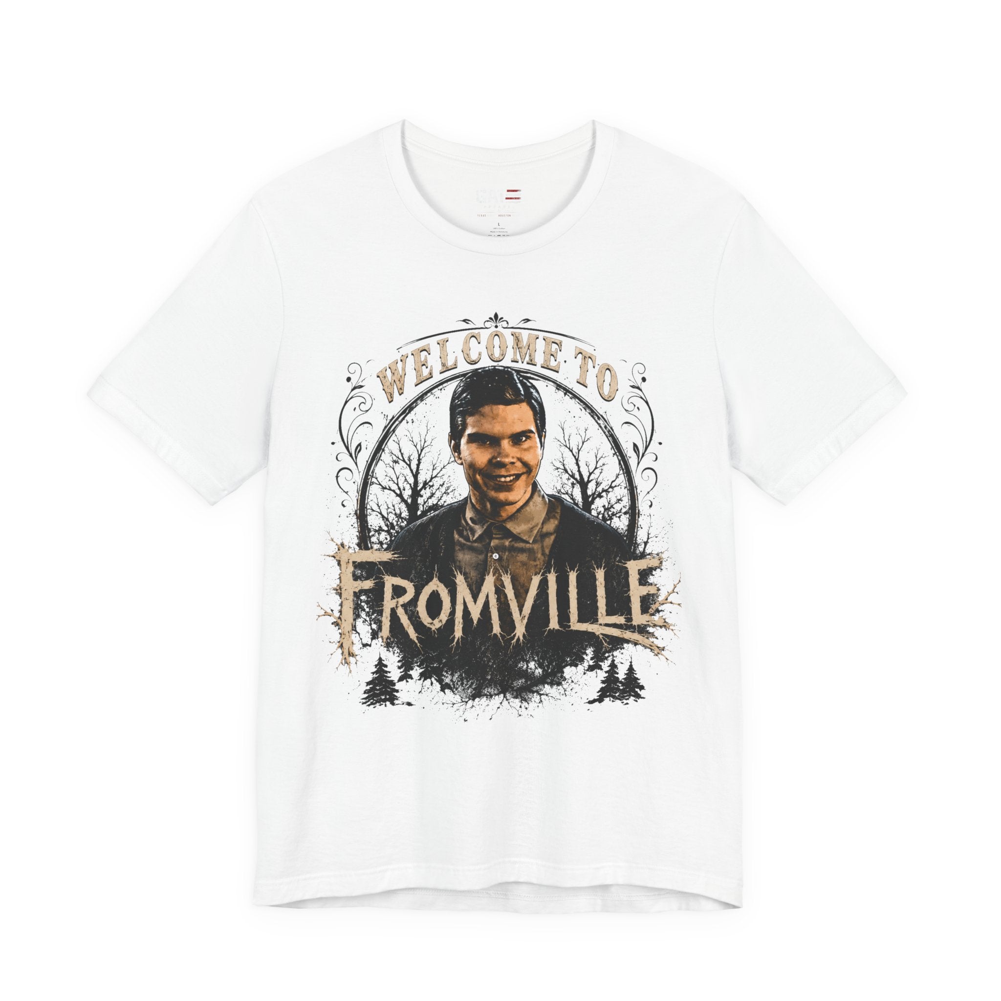 Welcome to Fromville Horror Tee| Smiley Shirt