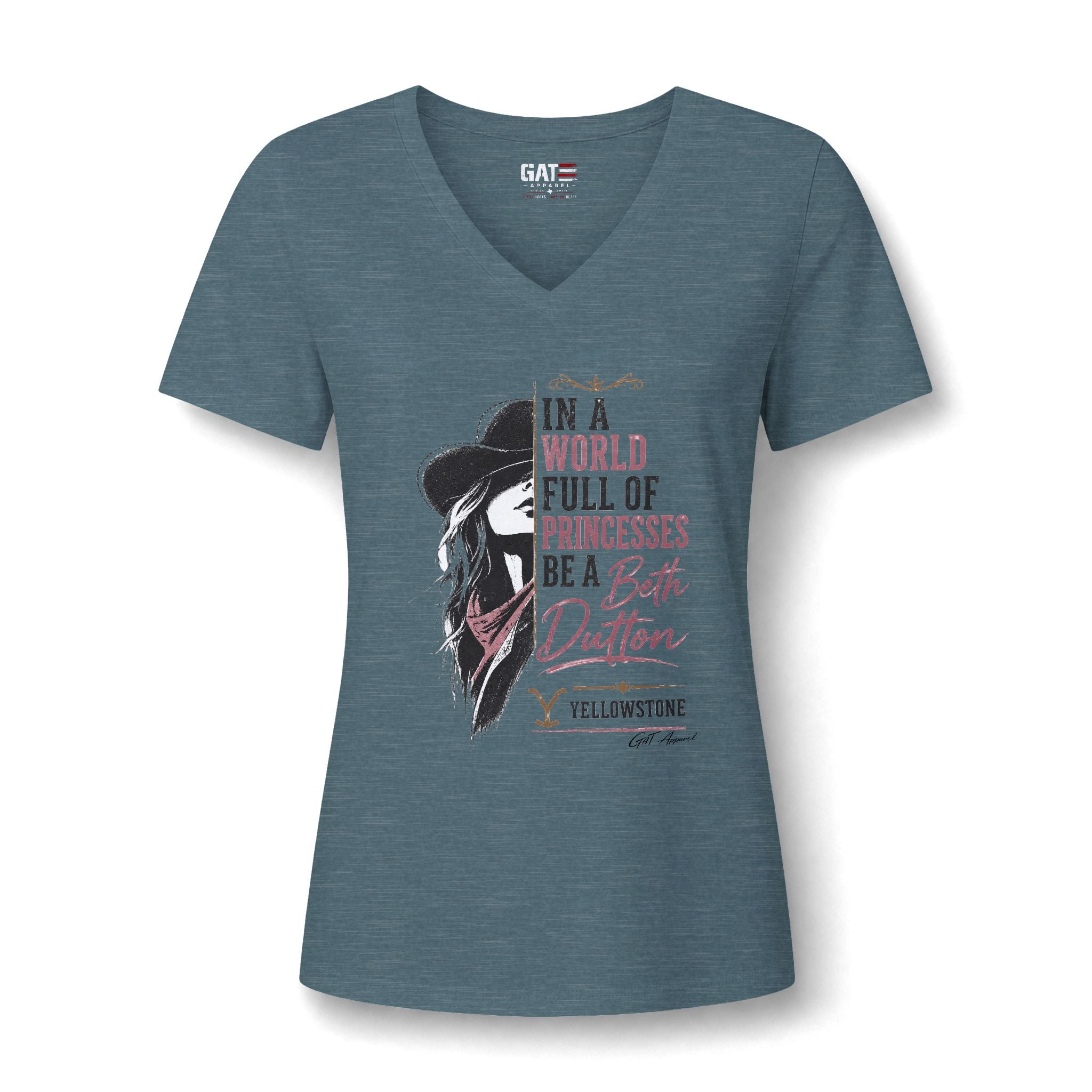 Yellowstone 'Be a Beth Dutton' Women's V-Neck Tee