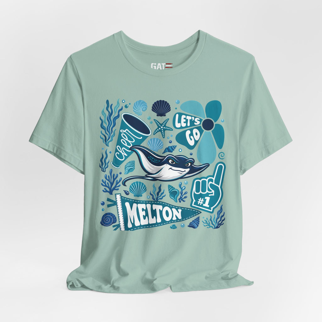 Melton Graphic Tee — 'Let's Go' Ocean Adventure T-Shirt