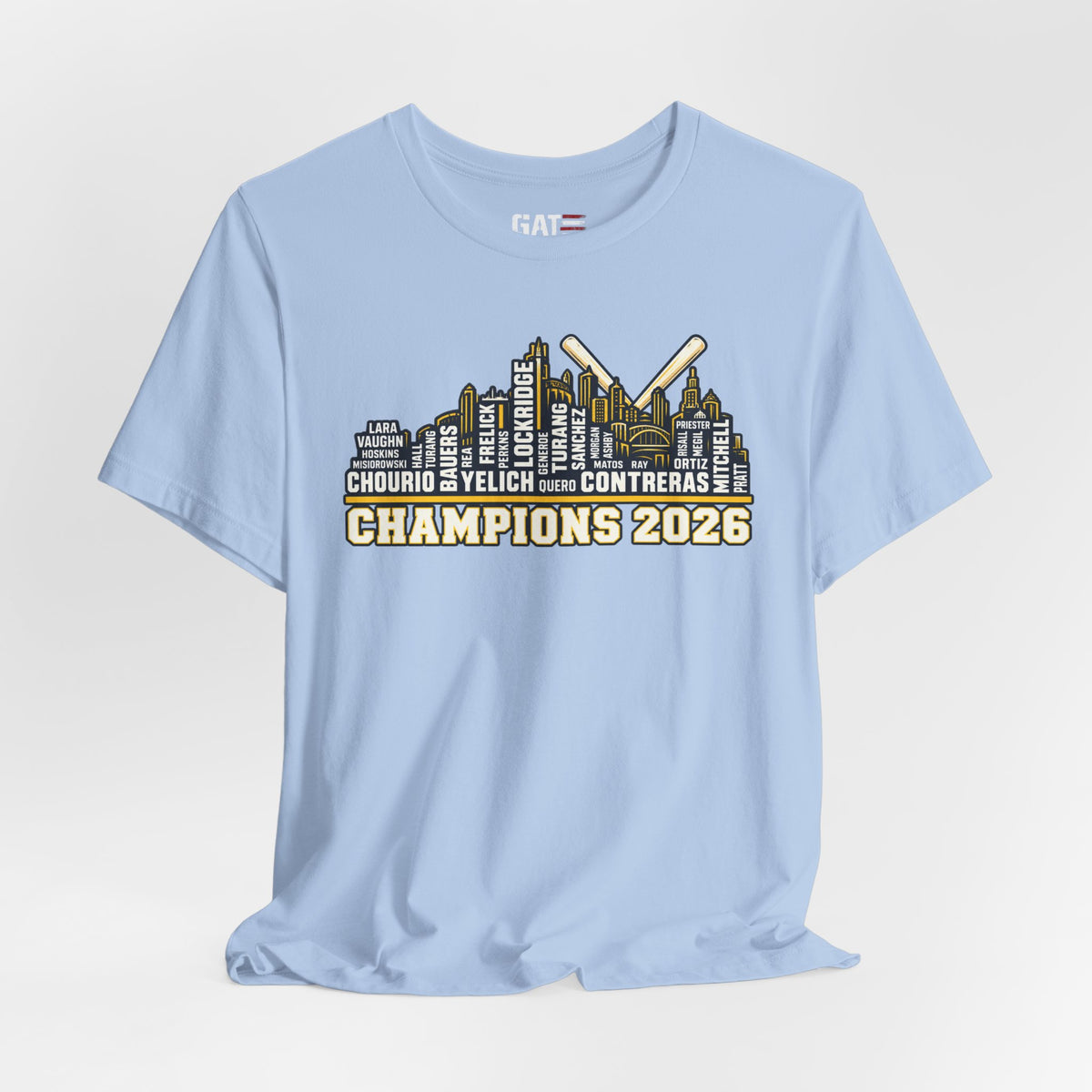 Milwaukee Brewers Champions 2026 T-Shirt – Player Name Skyline