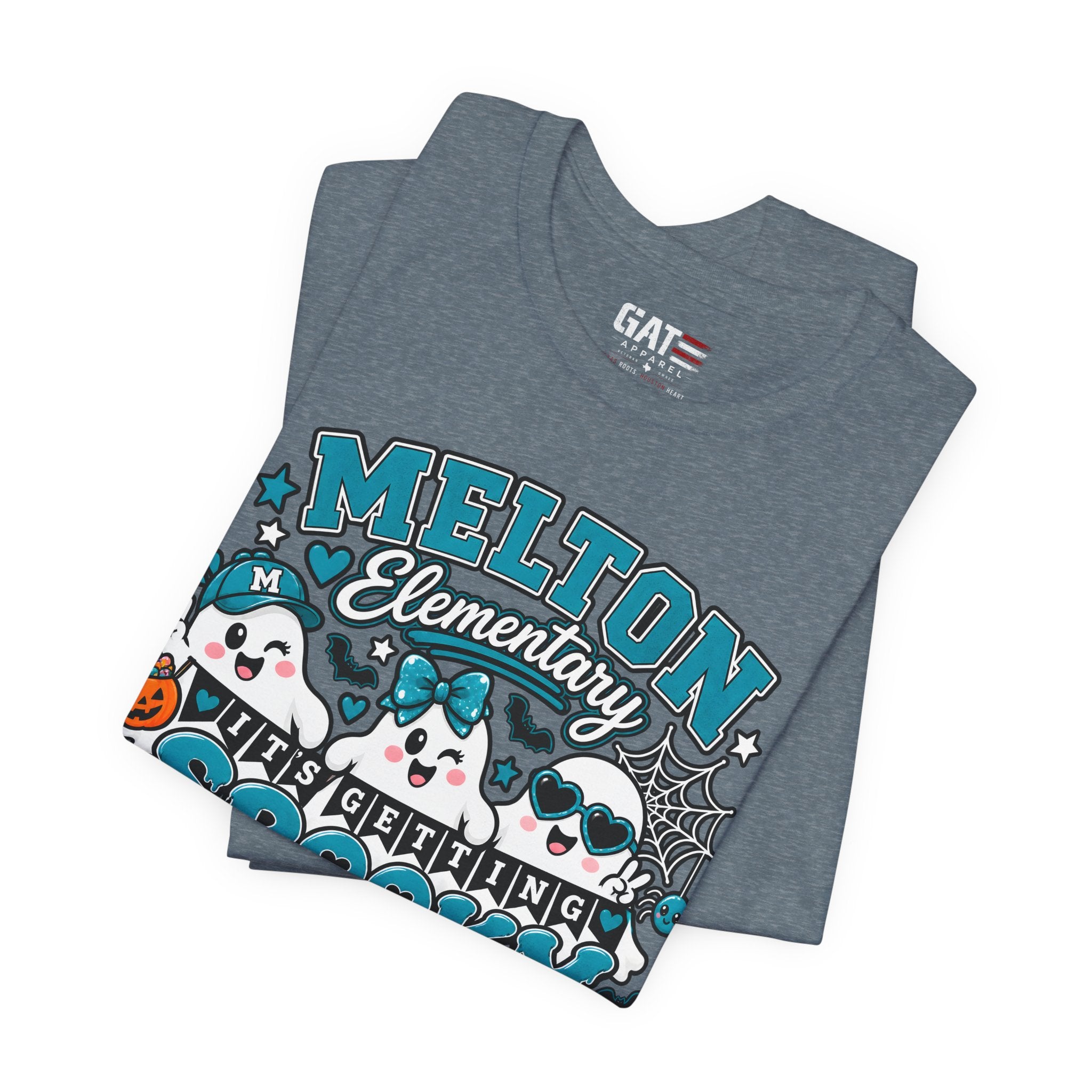 Melton Elementary Spooky Kindergarten Halloween T-Shirt