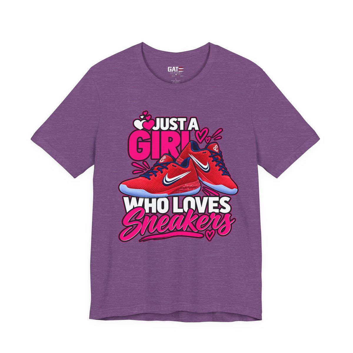 Caitlin Clark Caitlin 1s Just a Girl Sneaker Shirt | Style 2