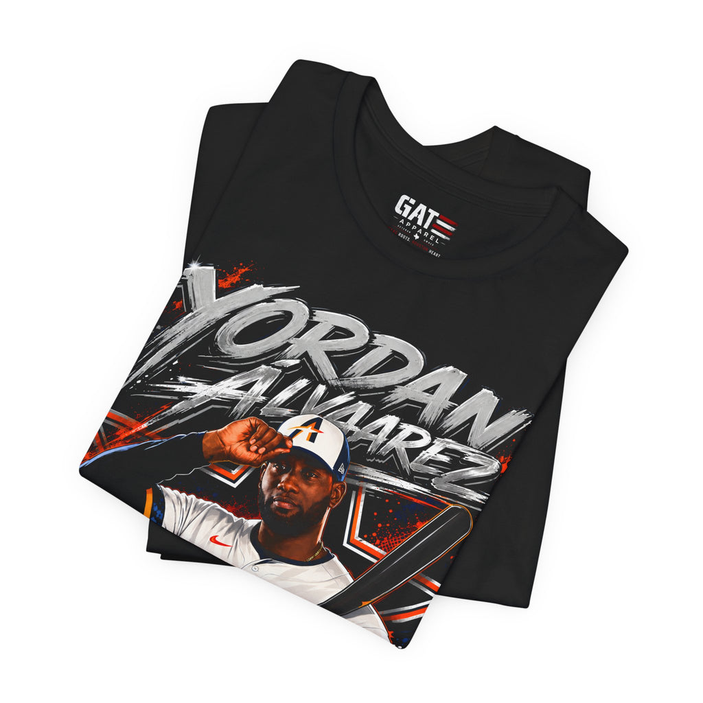 Yordan Alvarez "Space City" Astros Baseball Tee