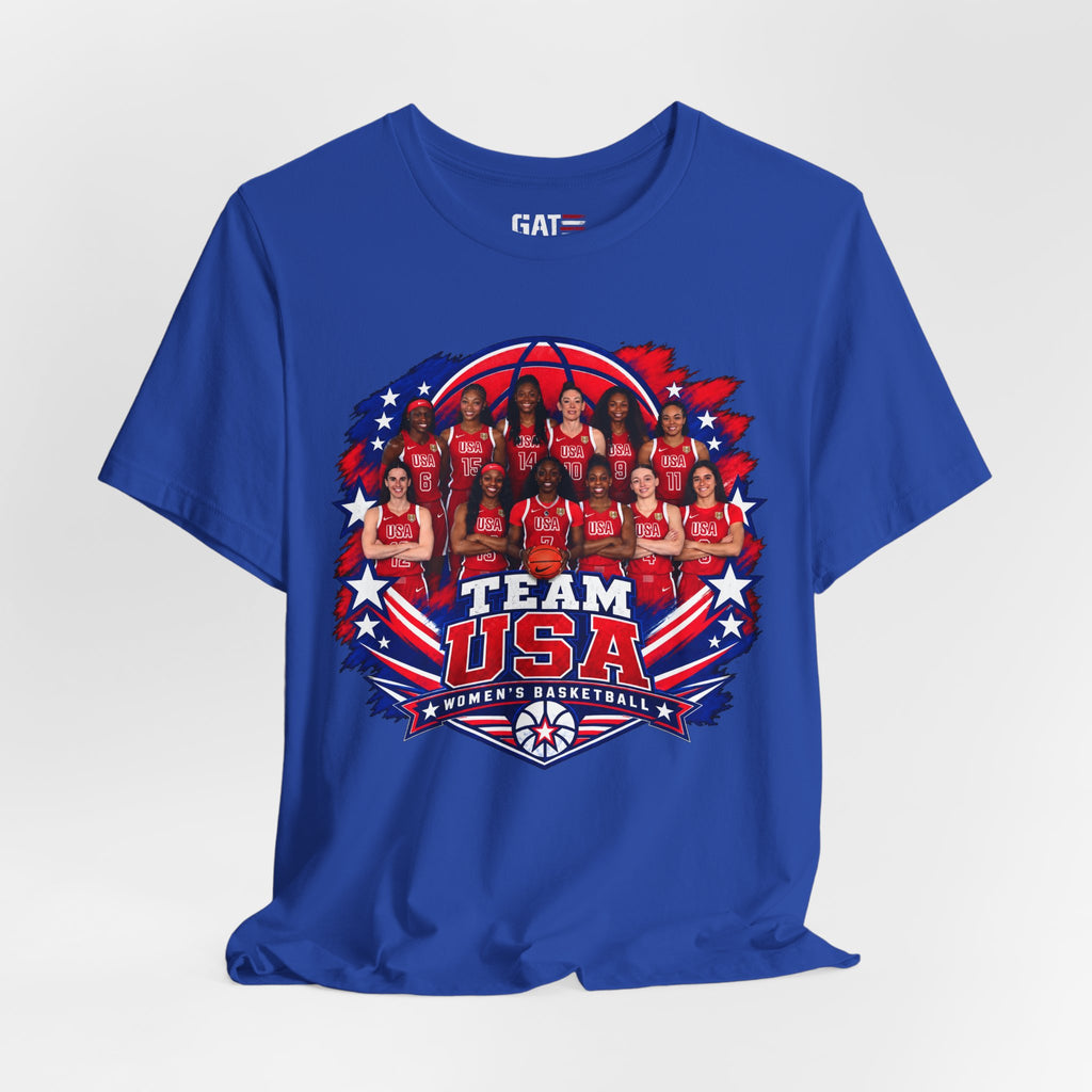 Team USA Women's Basketball Shirt | FIBA Tee 2026 Design 2