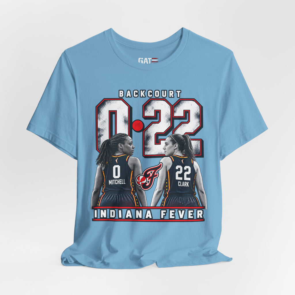 Caitlin Clark & Kelsey Mitchell Backcourt Shirt | Indiana Fever WNBA