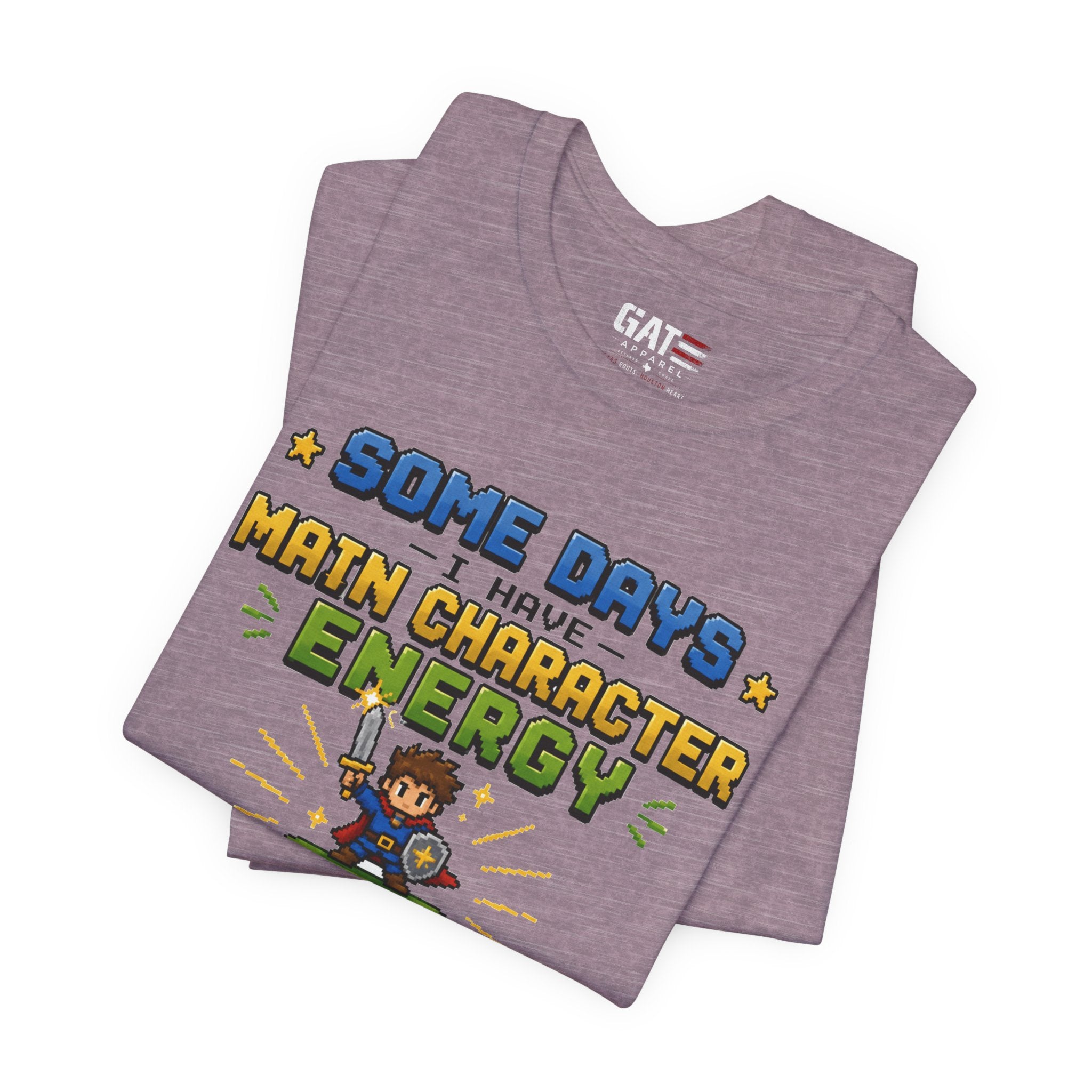 Main Character Energy Shirt | Retro Gaming Tee