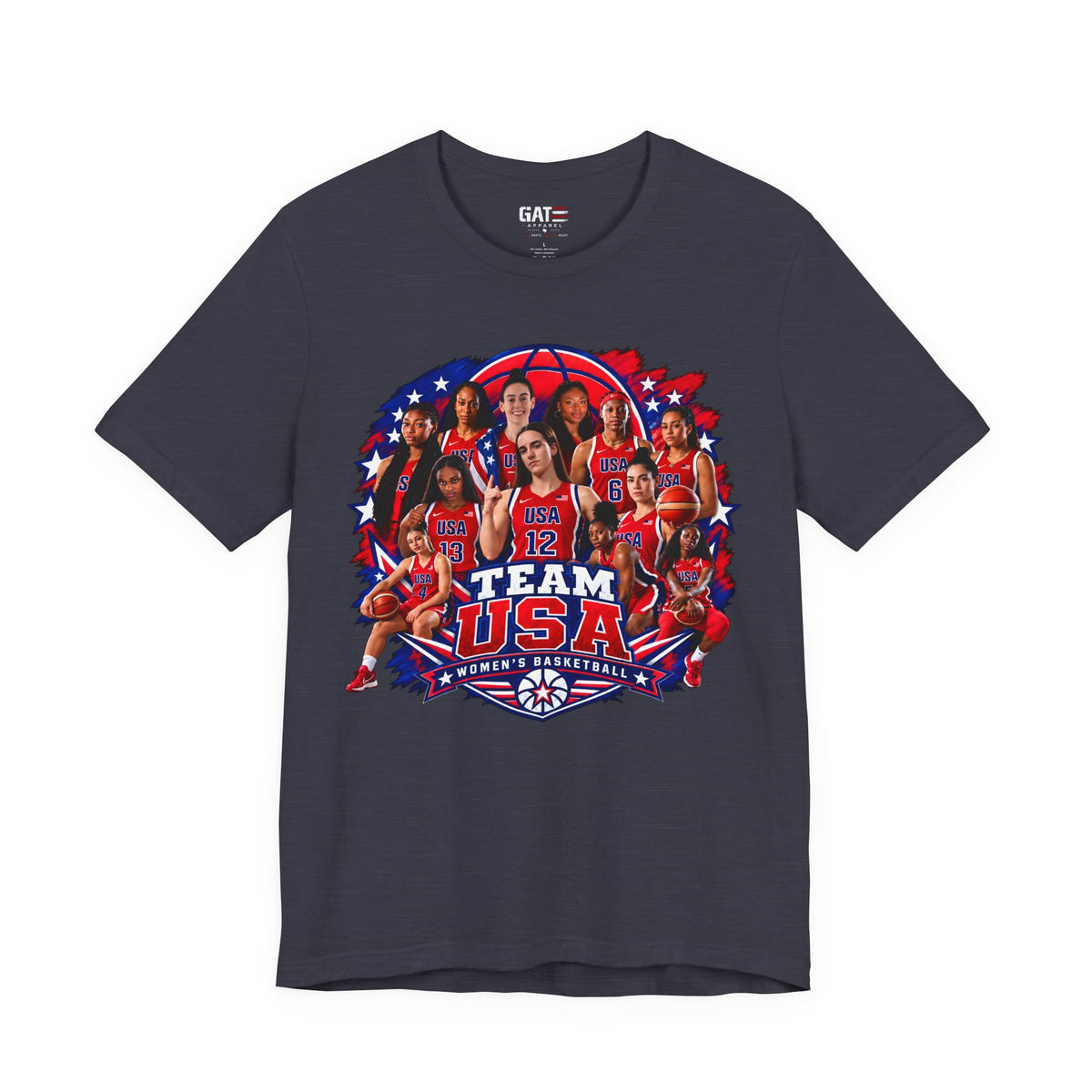 Team USA Women's Basketball Shirt | FIBA Tee 2026 Design 1