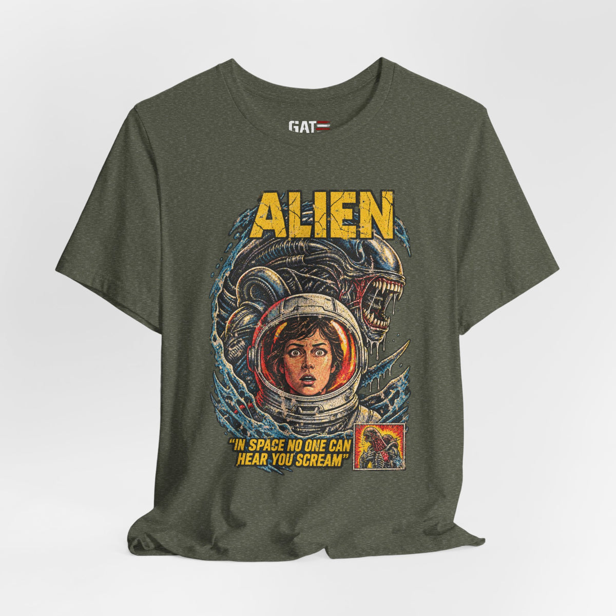 Alien Movie Shirt | Vintage Sci-Fi Horror Graphic Tee
