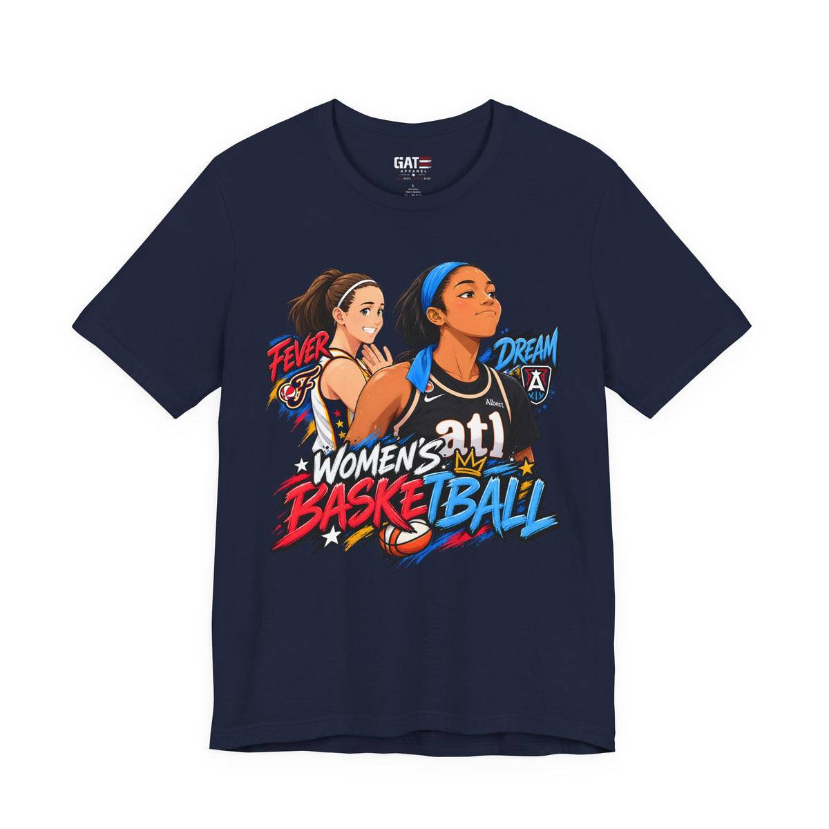 Caitlin Clark vs Angel Reese Rivalry Shirt | WNBA Tee