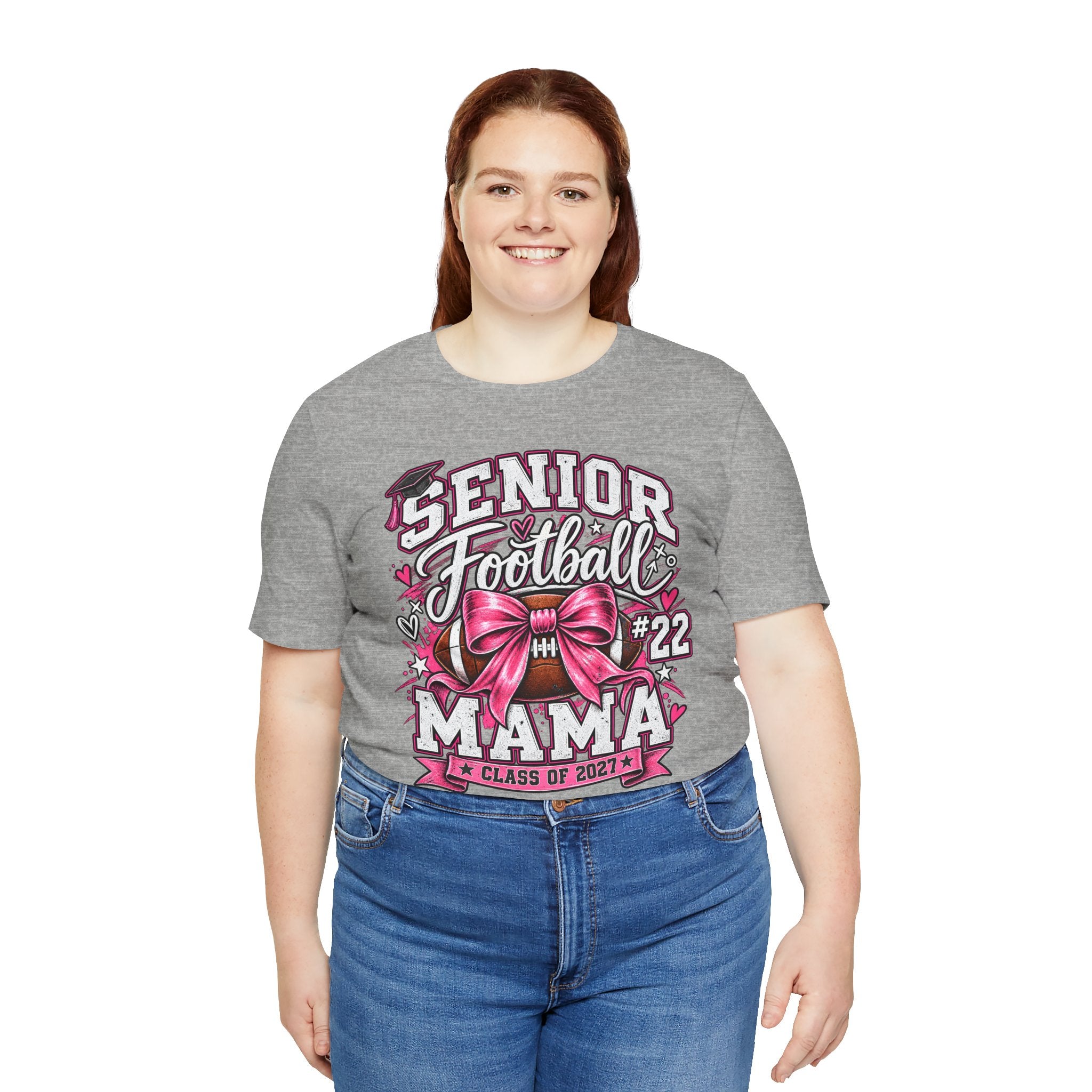Football Mom Personalized Shirt Custom Player Name Number Helmet Game Day Tee