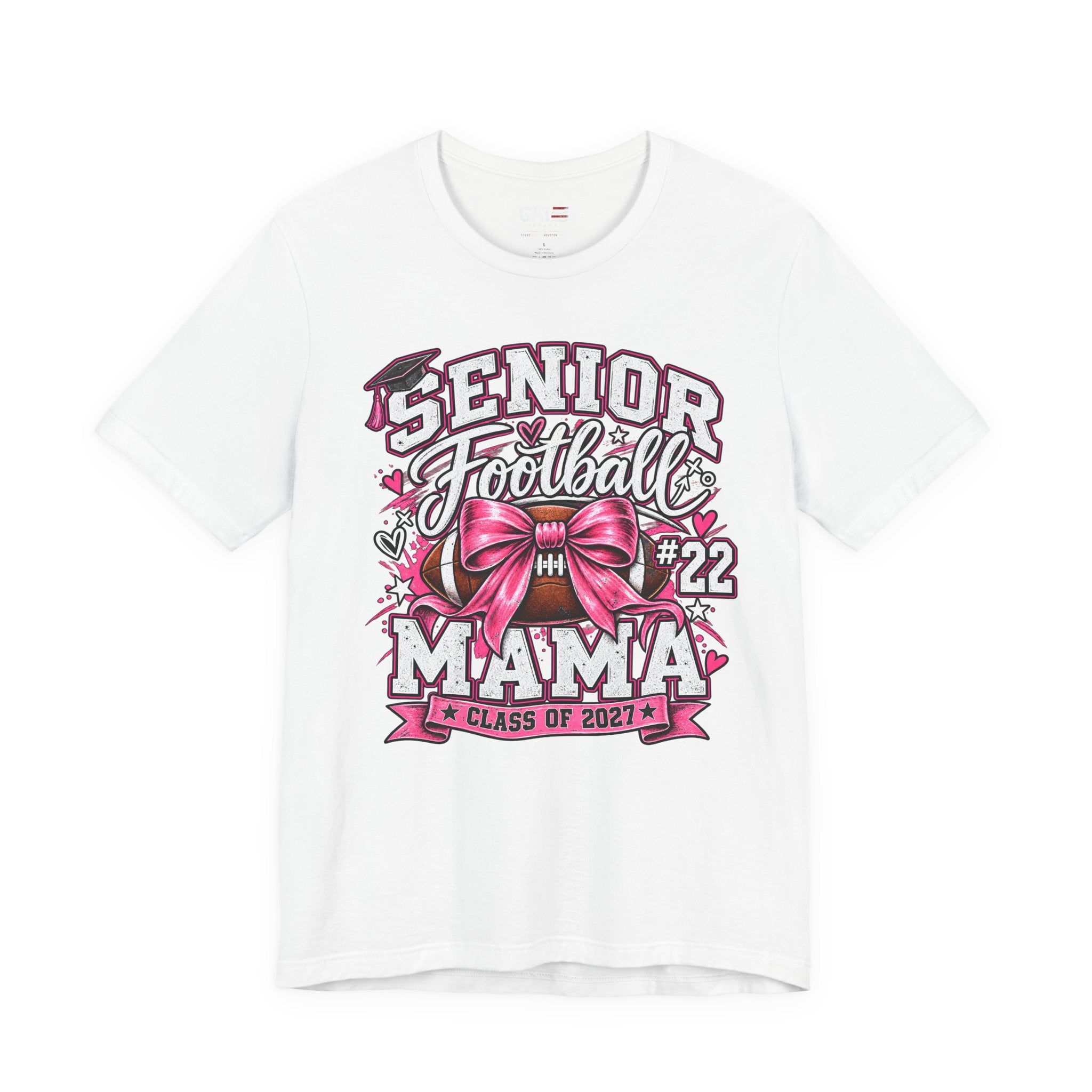 Football Mom Personalized Shirt Custom Player Name Number Helmet Game Day Tee