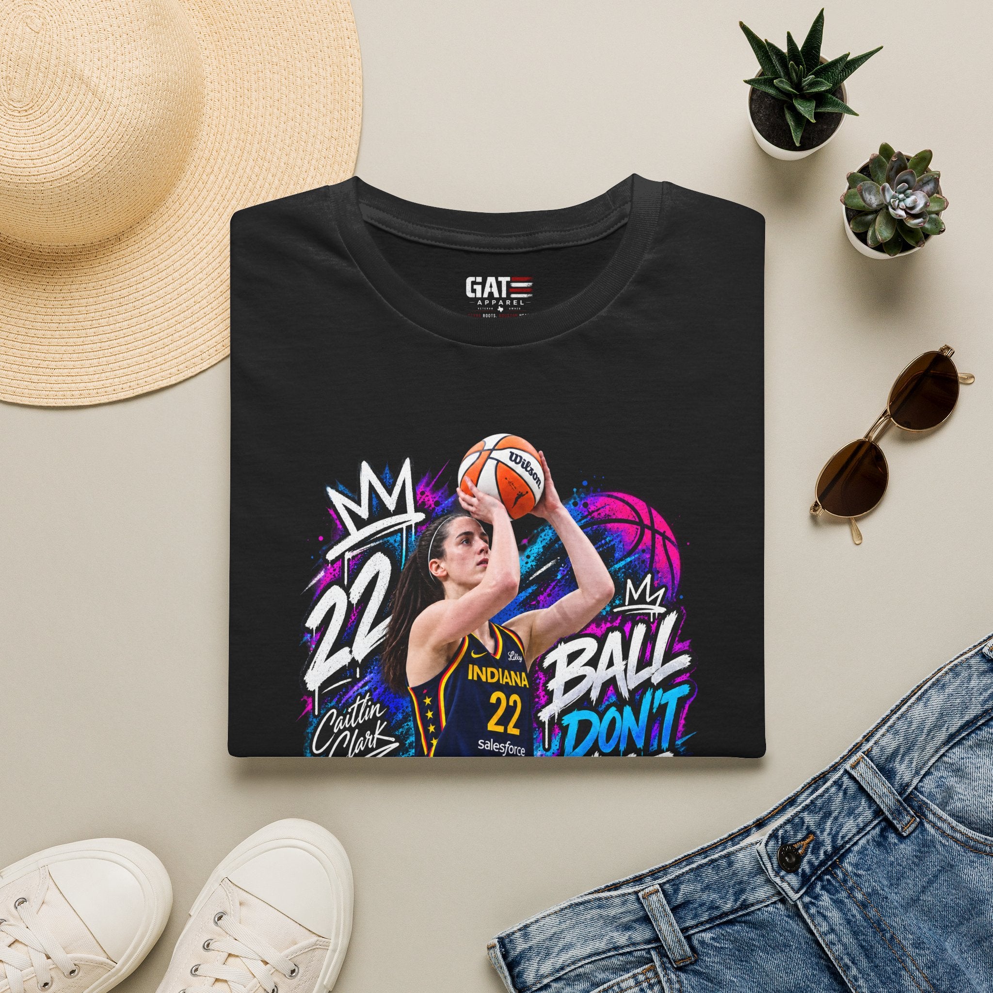 Indiana Fever Team Shirt Caitlin Clark Sophie Cunningham WNBA Basketball Tee