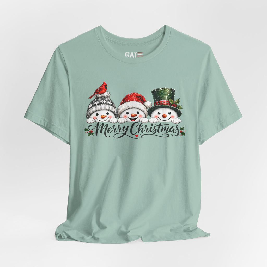 Merry Christmas Snowman Shirt - product mockup view 46