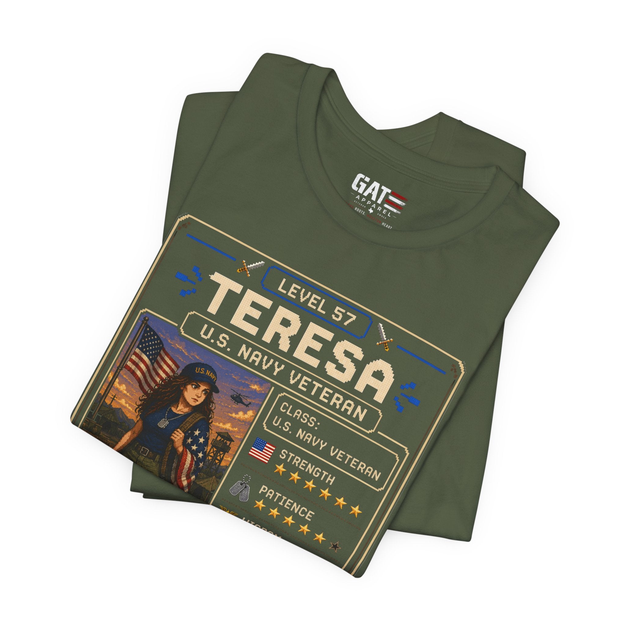 Custom RPG Character Shirt| Personalized Gamer Tee
