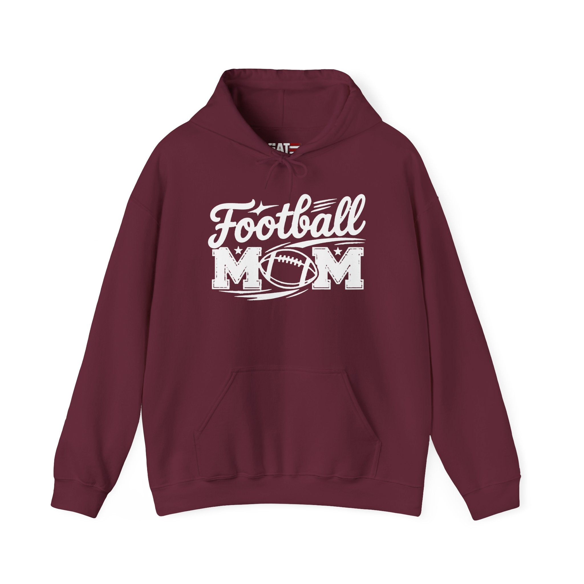 Football Mom Personalized Comfort Hoodie Custom Player Name Number Game Day Tee