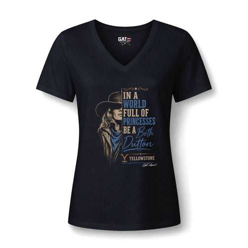 Be a Beth Dutton Women's V-Neck Shirt
