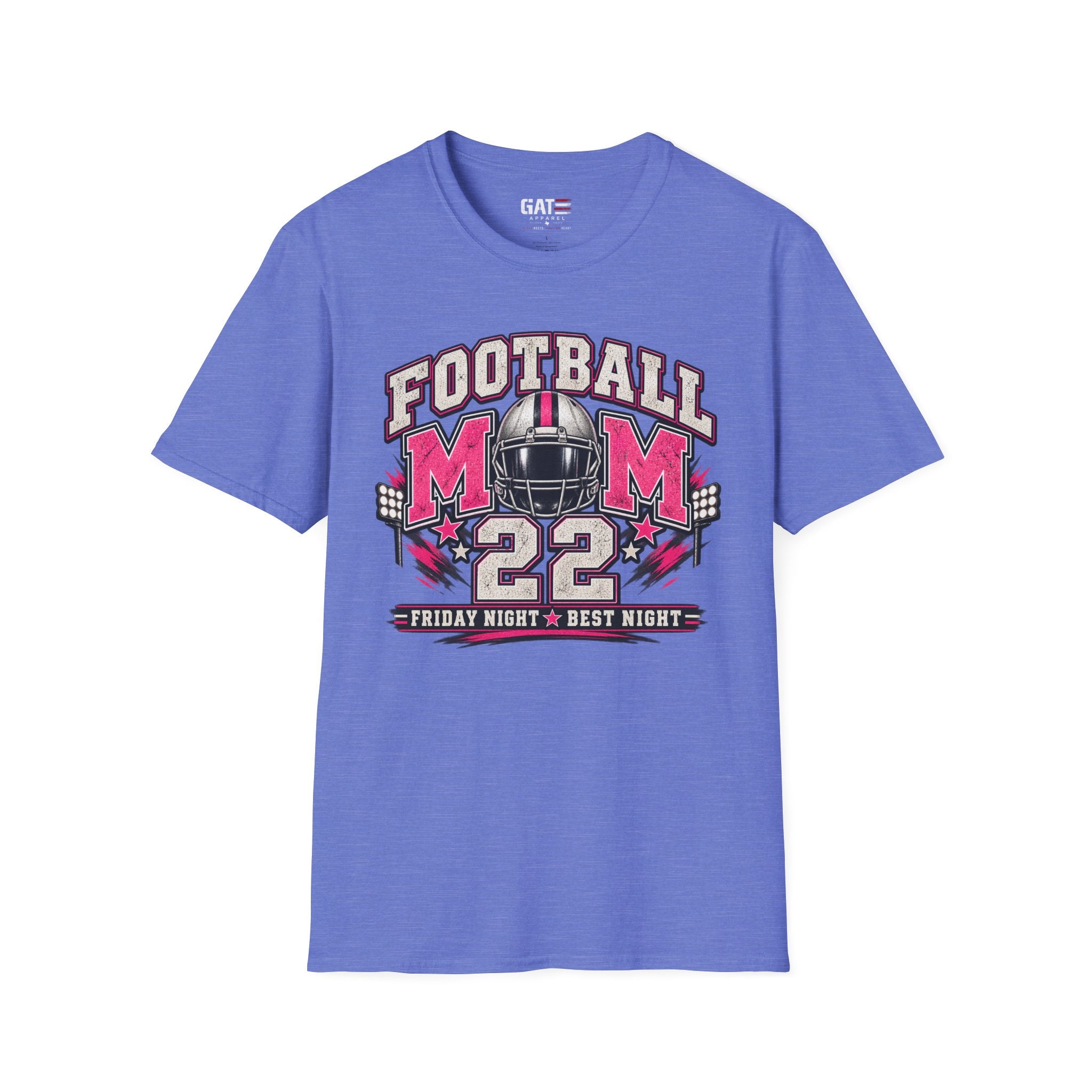 Football Mom Personalized Shirt Custom Player Name Number Game Day Tee