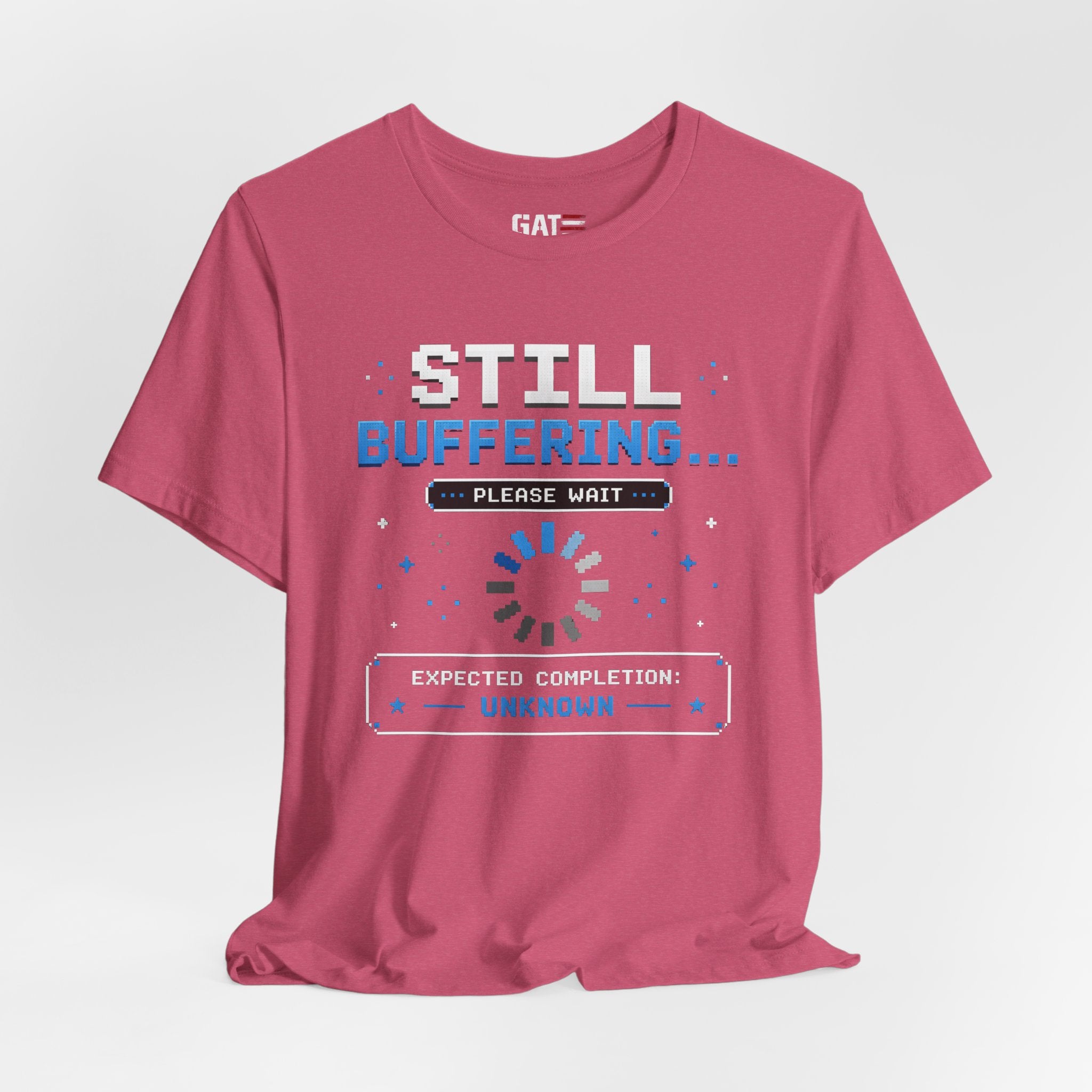 Funny Gamer Shirt, Buffering Shirt, Retro Gaming Tee, Gamer Gift, Video Game Shirt, Loading Screen Humor, Nerd T Shirt