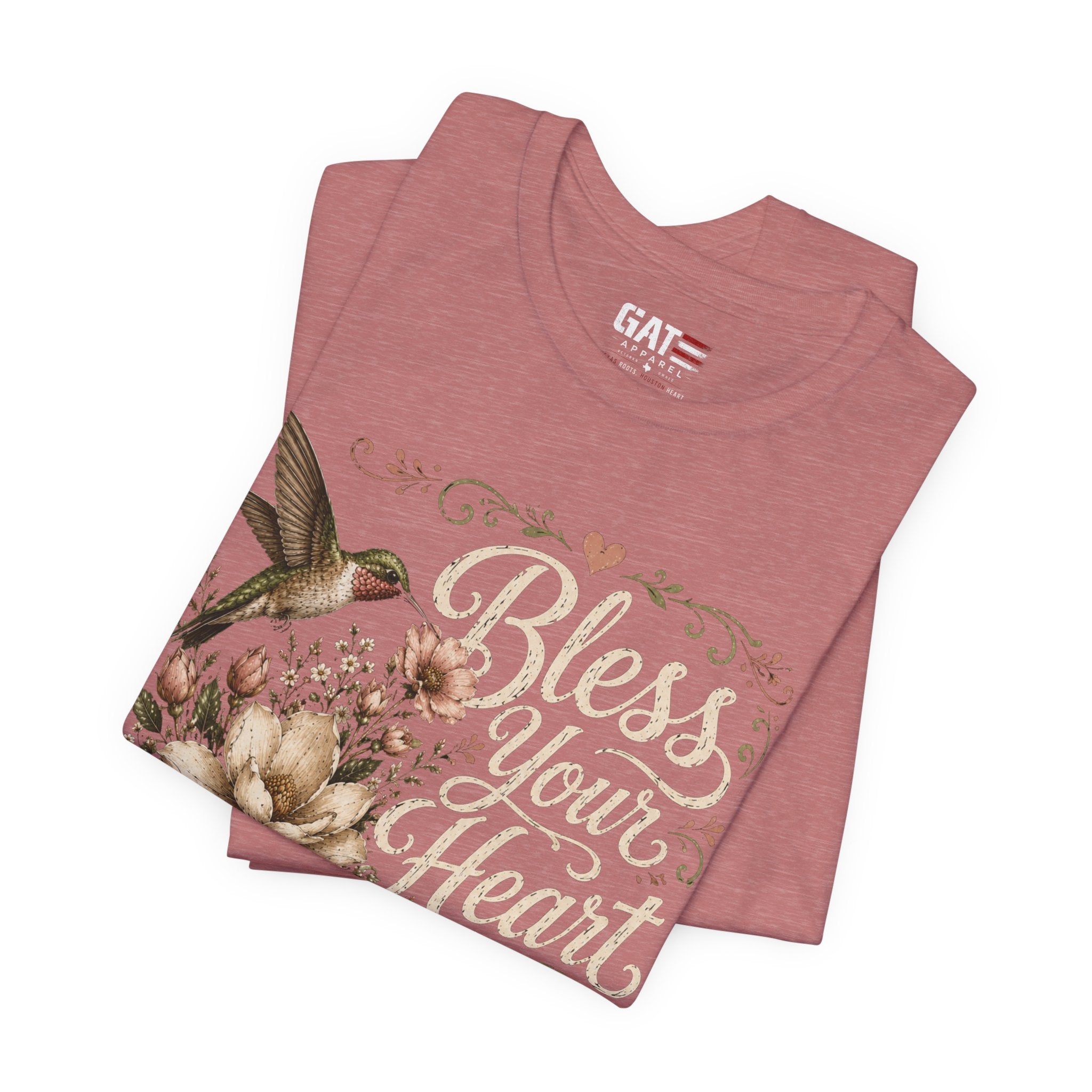 Funny Southern Shirt, Bless Your Heart Tee, Southern Humor Graphic Tee, Magnolia Floral Shirt, Country Girl Gift, Farmhouse Style Tee
