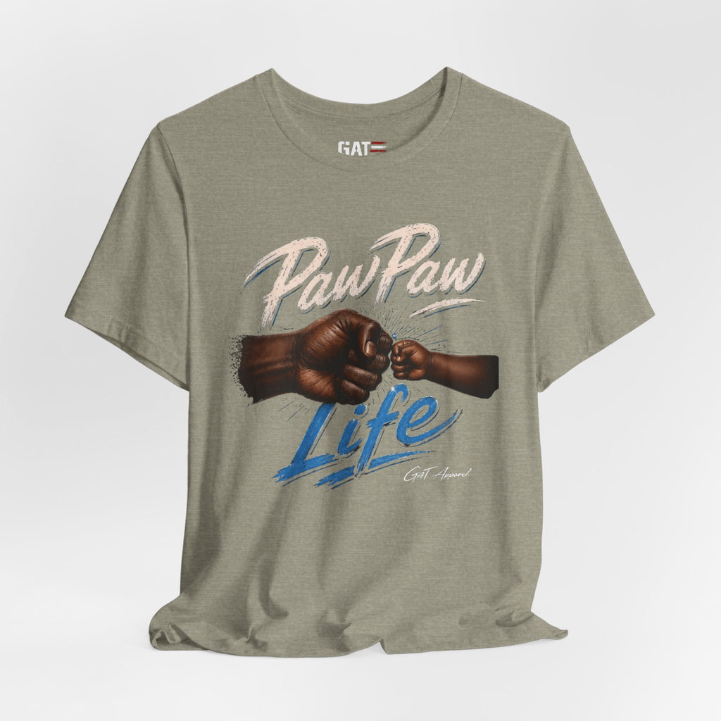 PawPaw Life Tee Style 1 | Father and Child Fist Bump T-Shirt