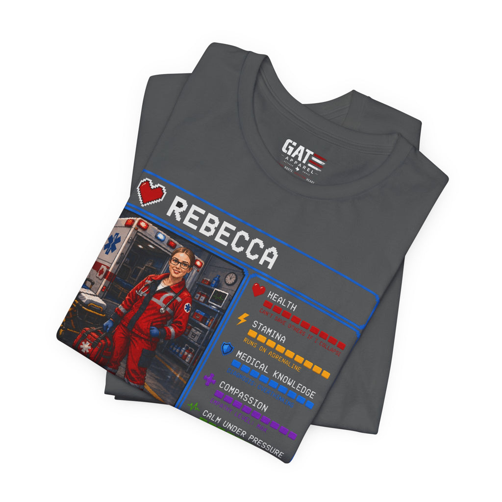 Custom Paramedic RPG Character Shirt | Personalized EMT Gift
