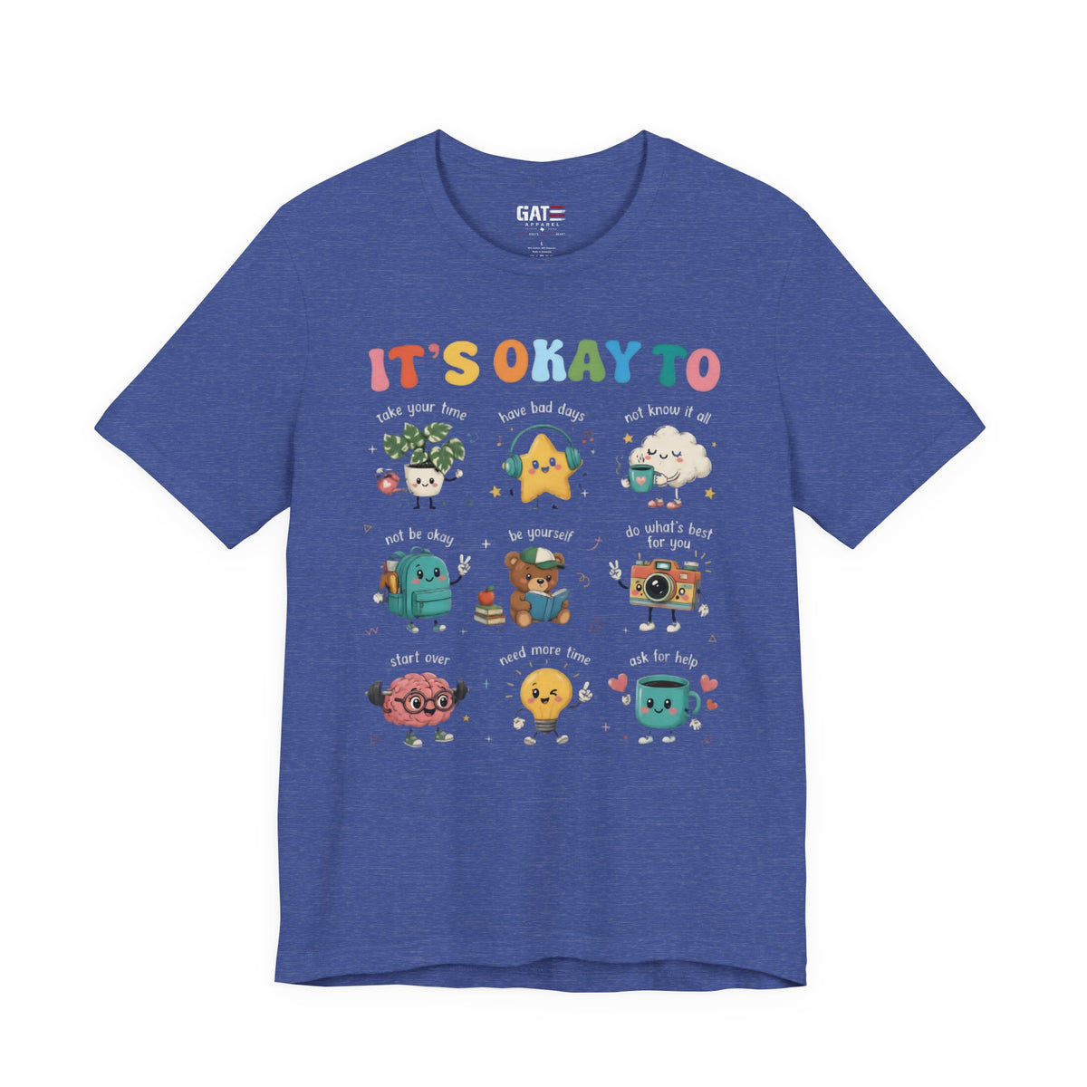 It's Okay To Mental Health Shirt | Awareness Graphic Tee