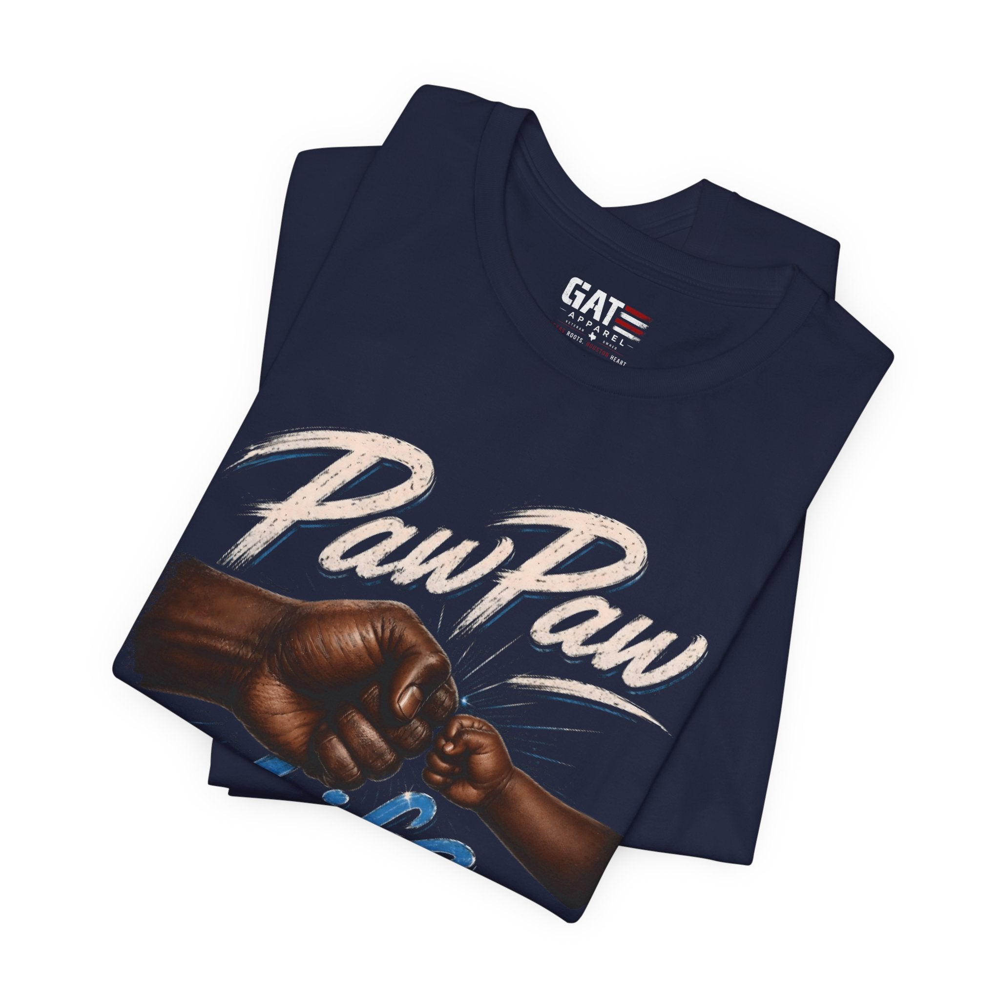 PawPaw Life Tee Style 1 | Father and Child Fist Bump T-Shirt