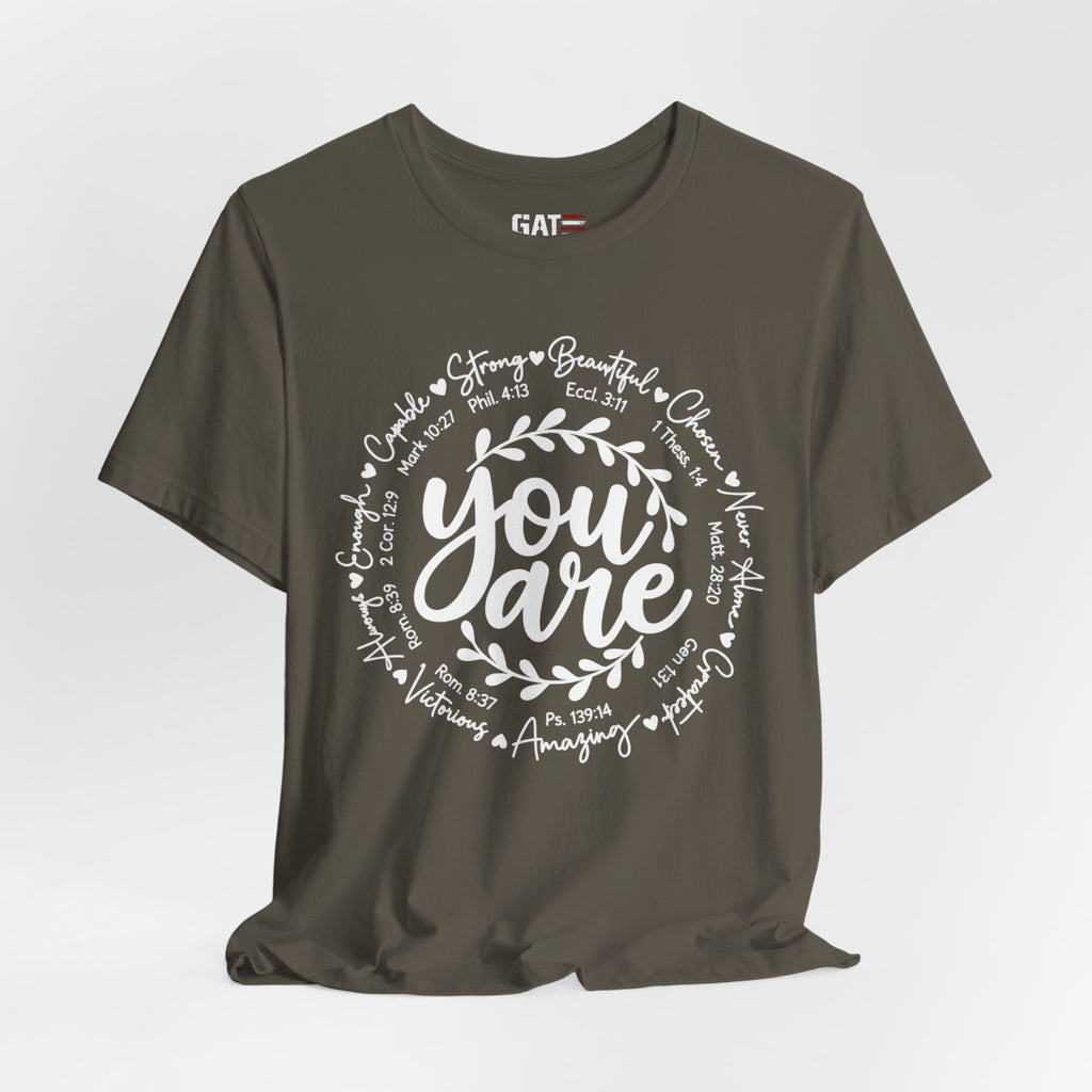You Are Inspirational Tee — Positive Affirmation Graphic T-Shirt
