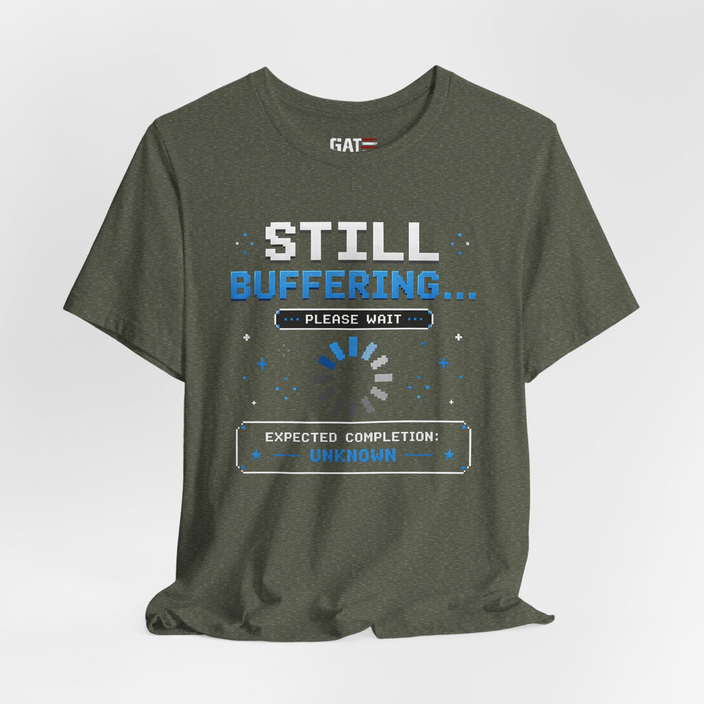 Funny Gamer Shirt, Buffering Shirt, Retro Gaming Tee, Gamer Gift, Video Game Shirt, Loading Screen Humor, Nerd T Shirt