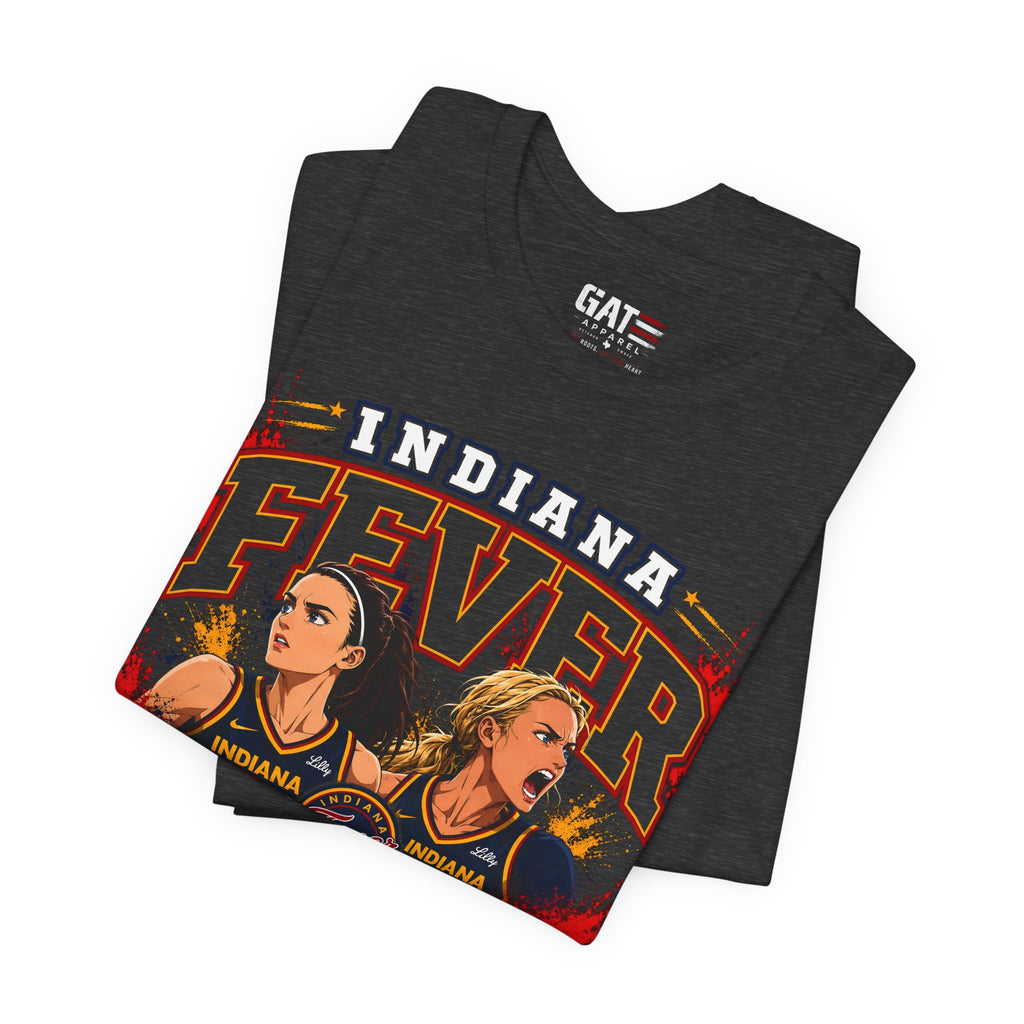 Caitlin Clark Sophie Cunningham Indiana Fever Anime Shirt WNBA Basketball Tee