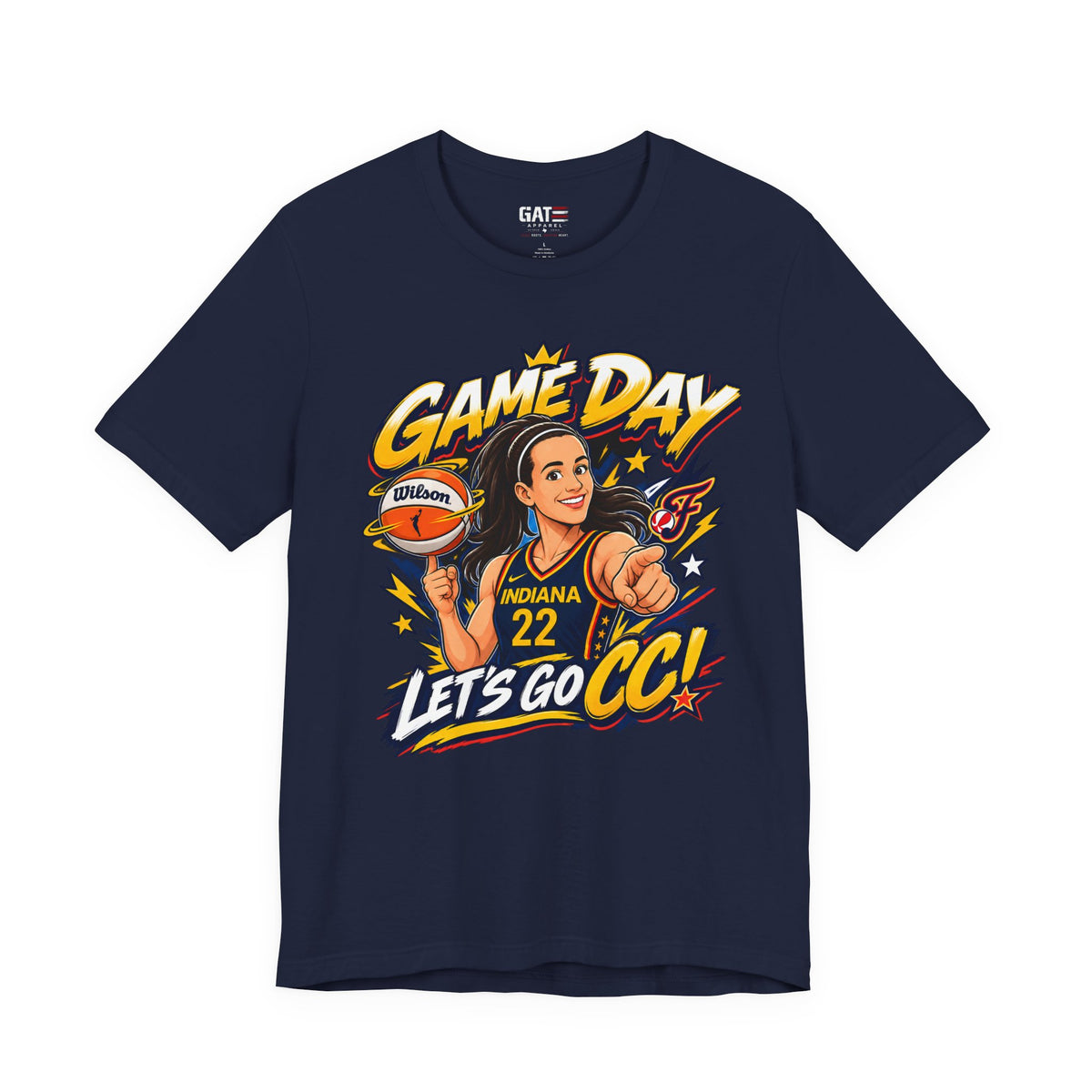 Caitlin Clark #22 Fever Up Shirt | Indiana Fever WNBA Tee