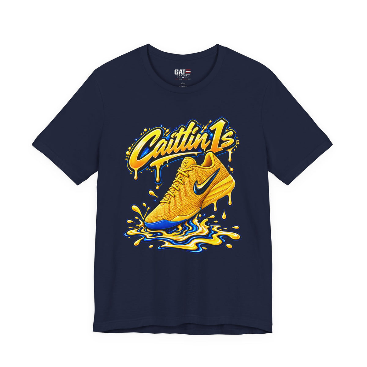 Caitlin Clark Caitlin 1s Yellow Zest Sneaker Shirt