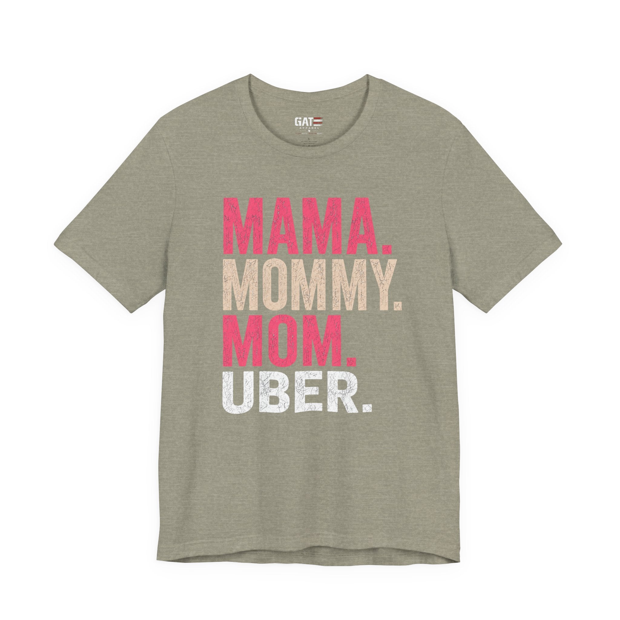 Mama Mommy Mom Uber Shirt, Funny Mom Life Tee, Trendy Mother Graphic T Shirt, Gen Alpha Mom Gift, Cute Mother's Day Shirt
